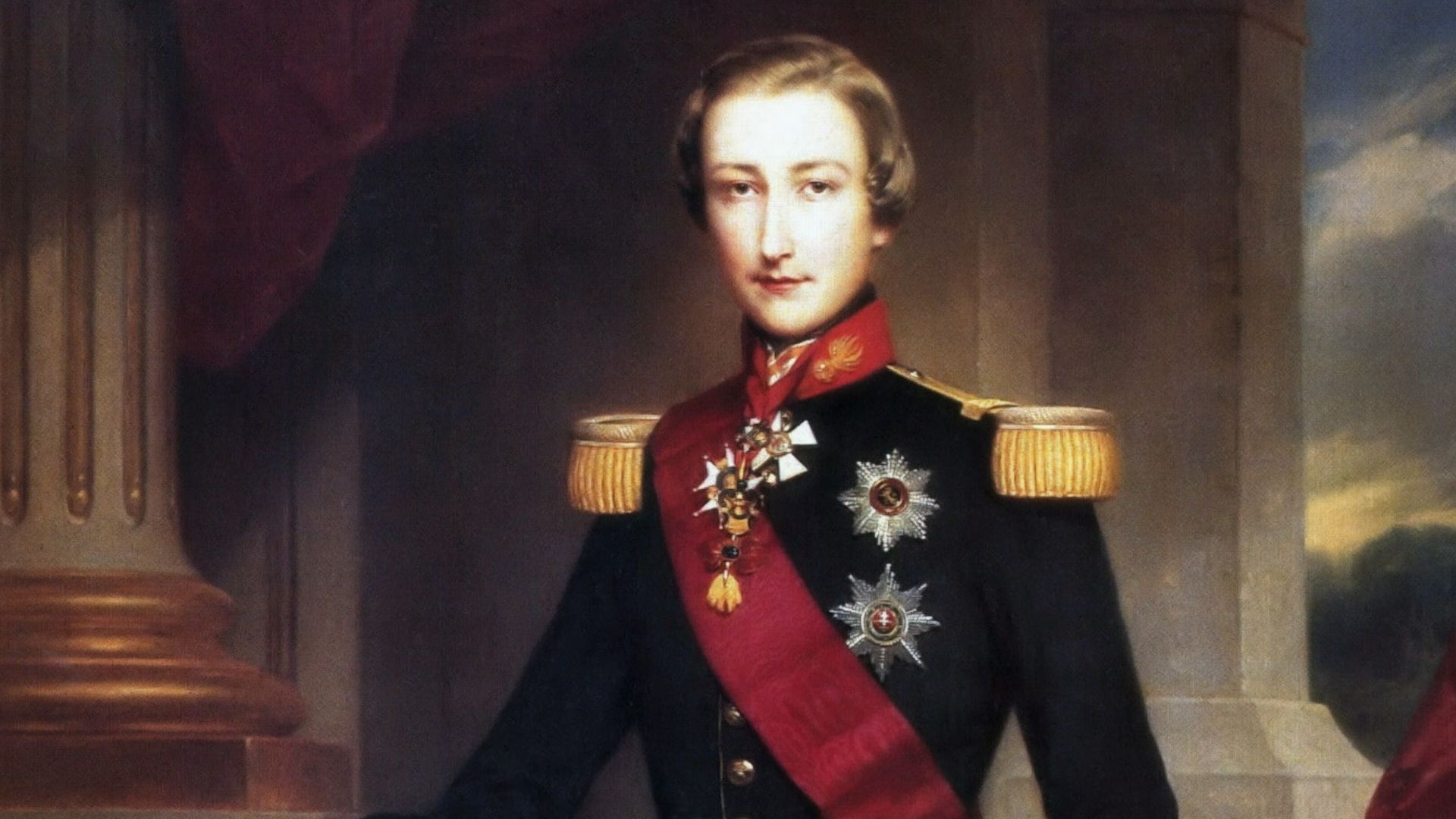 File:Leopold of Belgium, Duke of Brabant; Nicaise de Keyser.jpg