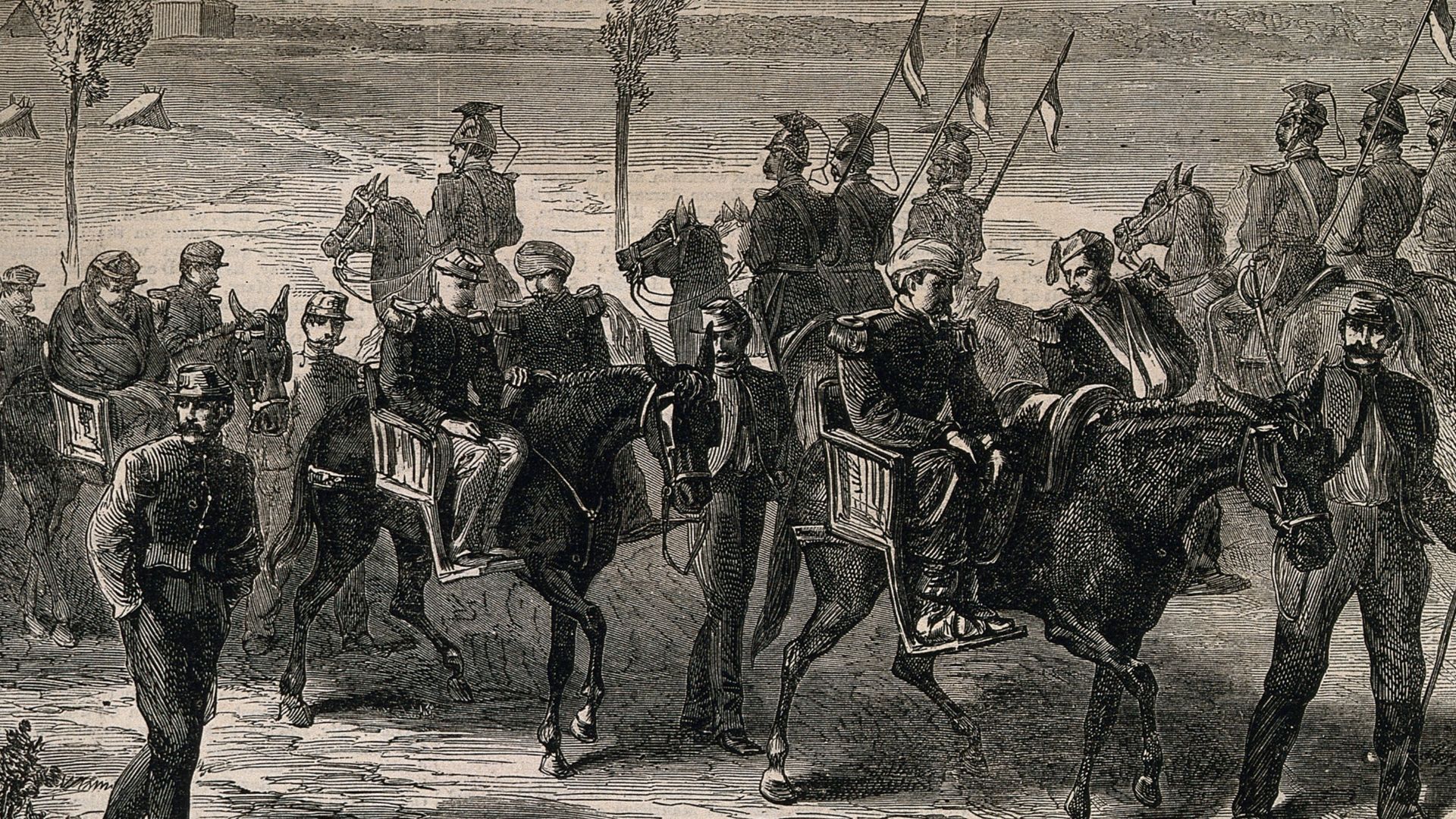 File:Franco-Prussian War; the wounded French from the Sedan Campa Wellcome V0015451.jpg