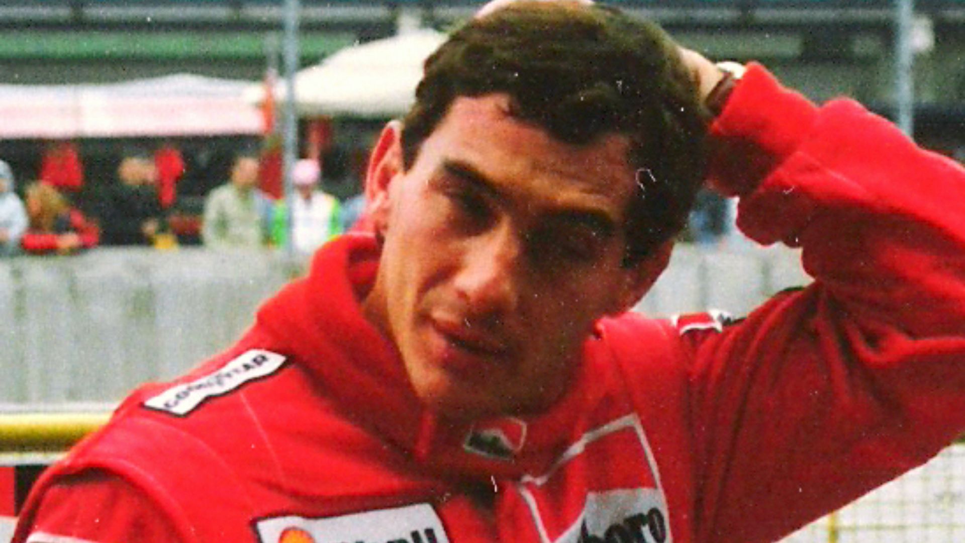Ayrton Senna  at San Marino/Imola Grand Prix in 1989.