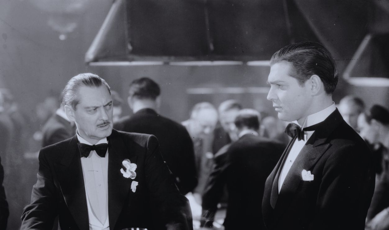 Gettyimages - 3422747, A Free Soul 1931: James Gleason (1886 - 1959), the character actor noted for hard boiled comedy roles, stars with Lionel Barrymore and Clark Gable (1901 - 1960) in the film 'A Free Soul', directed by Clarence Brown for MGM.