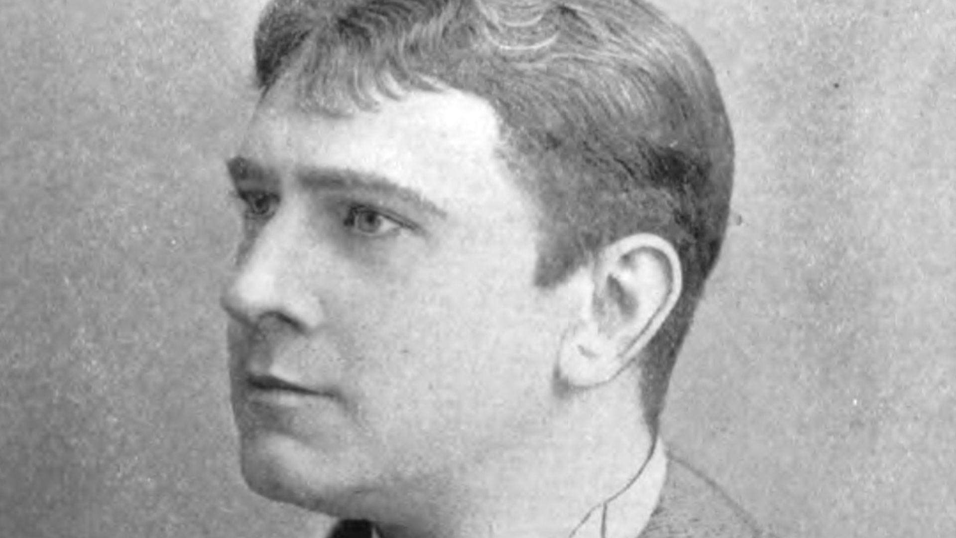 Maurice Barrymore ca. 1894.
Credit reads: “From Photo by Morrison.”

Caption reads: ”Mr. Barrymore, whose real name is Herbert Blythe, was born in England, took his degree at Cambridge University, and studied for the Indian Civil Service. He gave up the idea of going to India and was called to the bar, but gave up the law for the stage. He played his first engagement in this country at the Fifth Avenue Theatre, New York, and has since gained fame as leading man for Mme. Modjeska, Mrs. Langtry, and others, and also in A. M. Palmer’s company. He is also a notable playwright, having written Nadjesda for Mme. Modjeska, and the libretto for the comic opera The Robber of the Rhine. He married, in 1877, Georgie Drew, daughter of Mrs. John Drew, but she died in July, 1893, at Santa Barbara, Cal.”