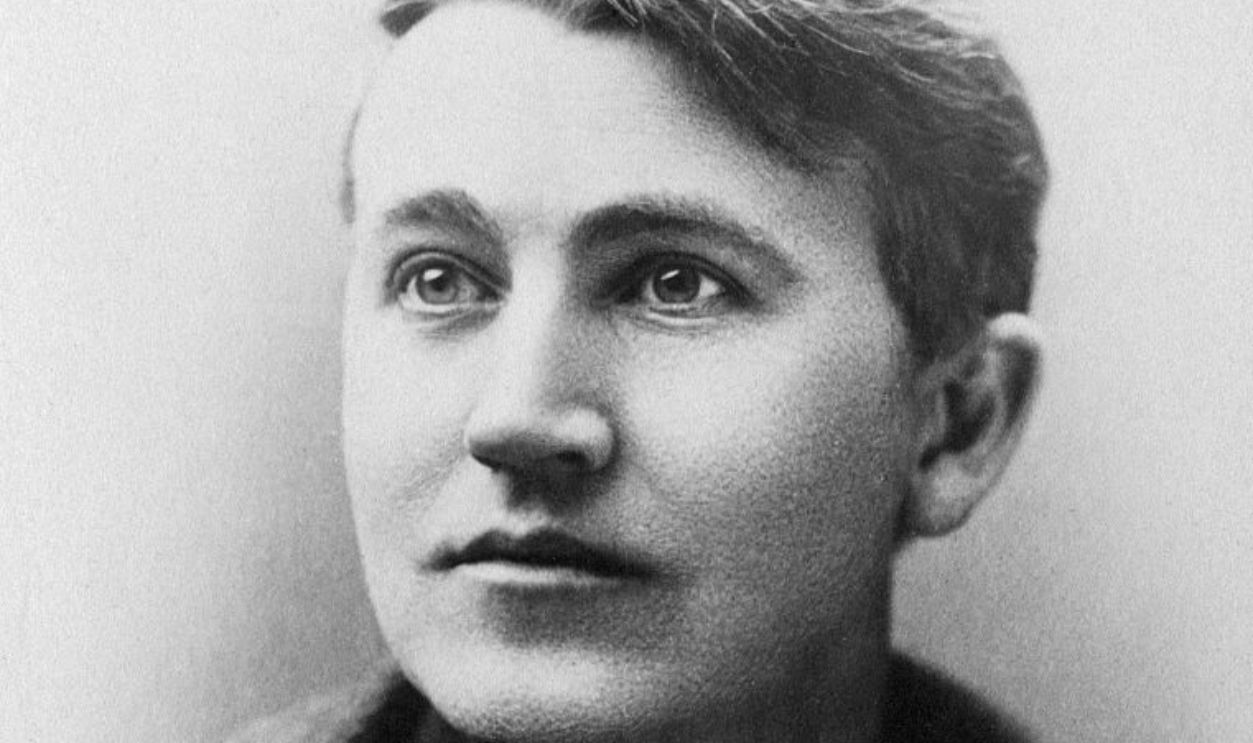 (Eingeschränkte Rechte für bestimmte redaktionelle Kunden in Deutschland. Limited rights for specific editorial clients in Germany.) Edison, Thomas Alva *11.02.1847-18.10.1931+ Erfinder, Unternehmer, USA Entwickelte 1879 die Gluehlampe - Portrait als junger Mann - undatiert