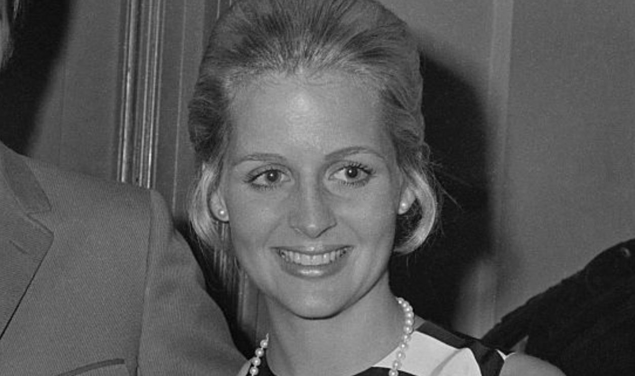 Rick Nelson with his wife  	