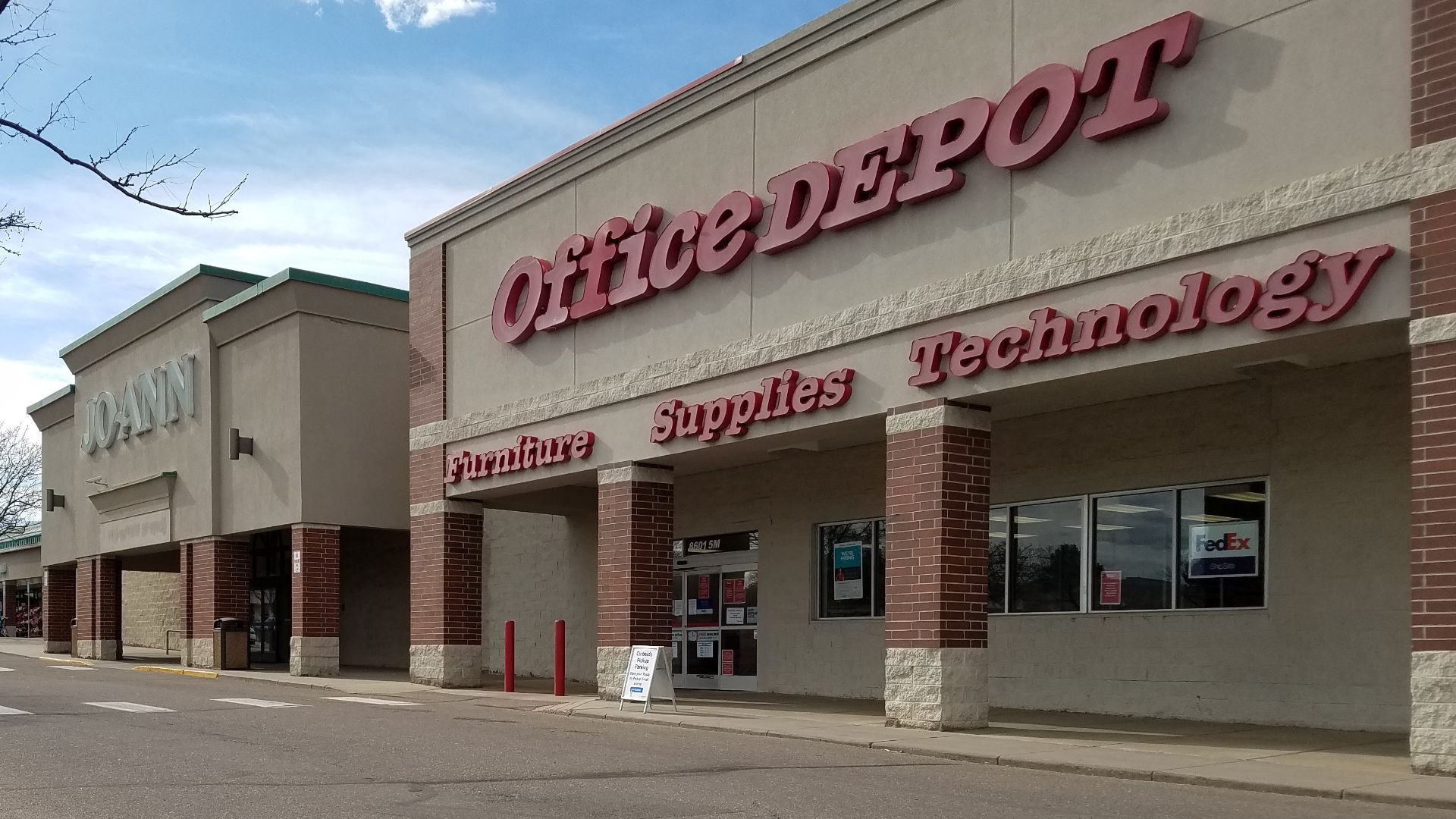 JOANN and Office Depot, Southwest Commons, CORVID-19