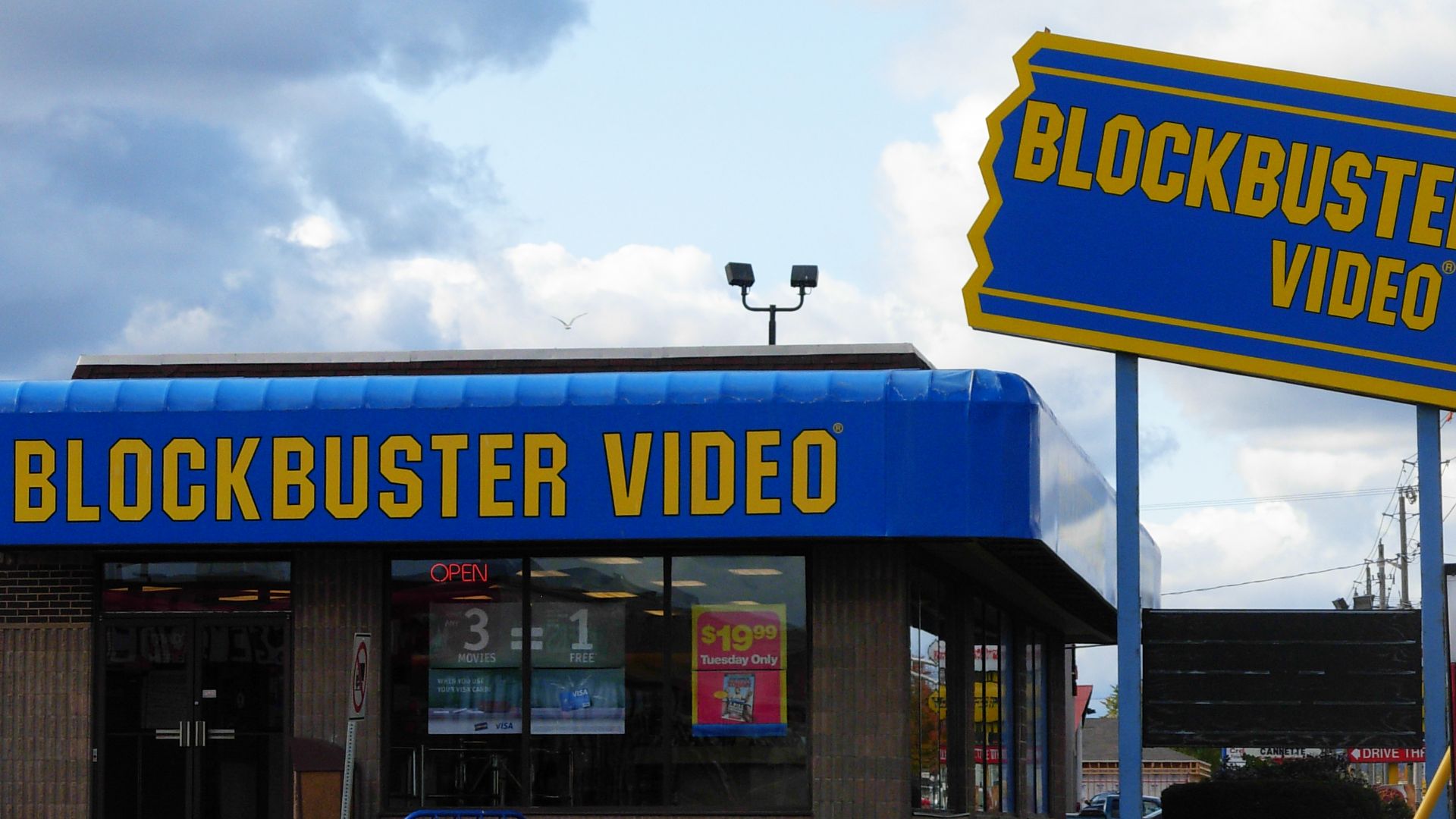 A Blockbuster location in Moncton
