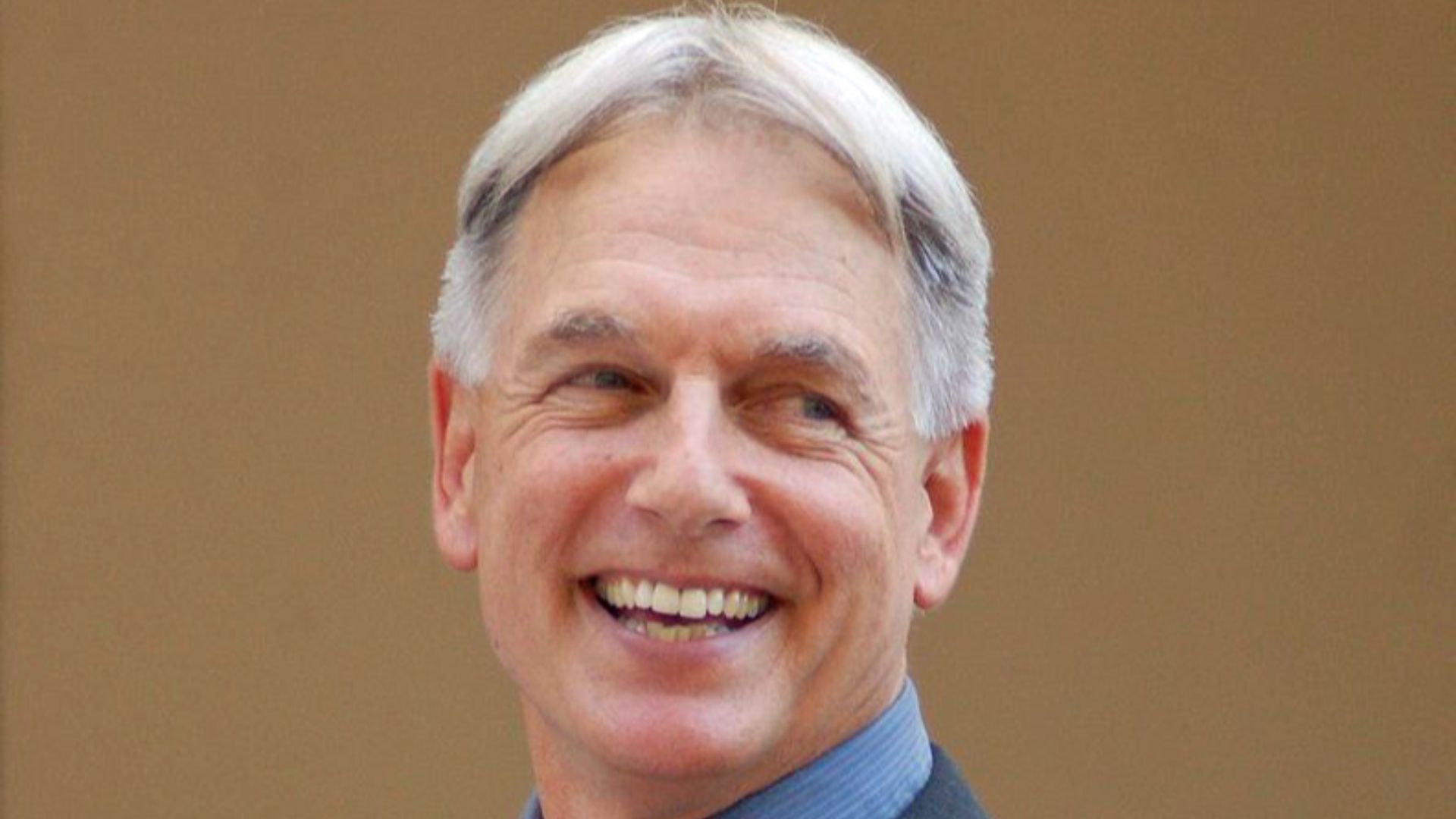 Mark Harmon at a ceremony to receive a star on the Hollywood Walk of Fame.
