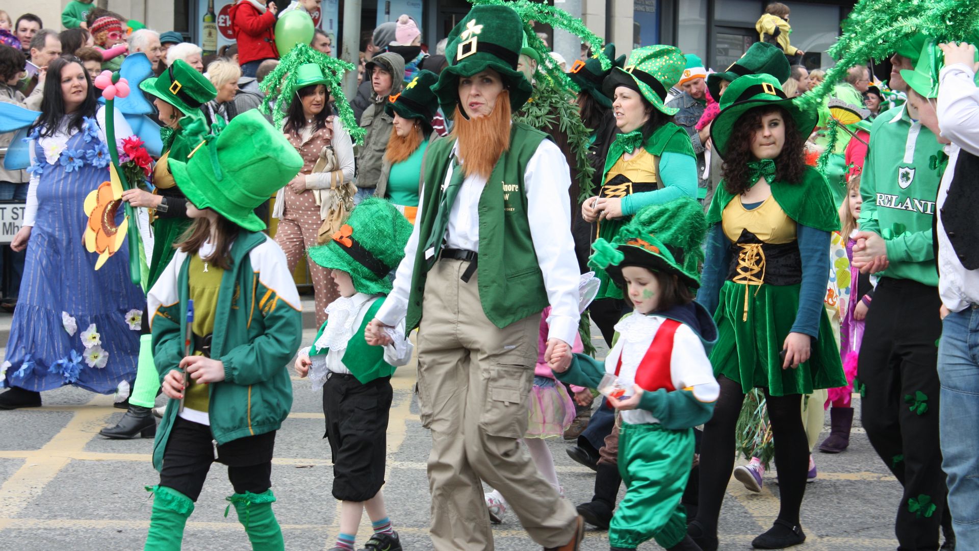 Market Street, Downpatrick, County Down, Northern Ireland, March 2011