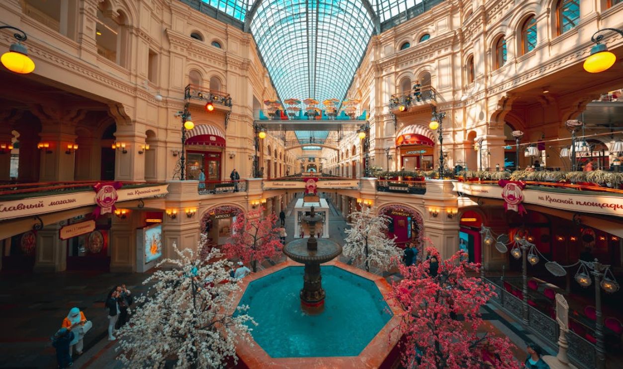 Fountain in Shopping Mall