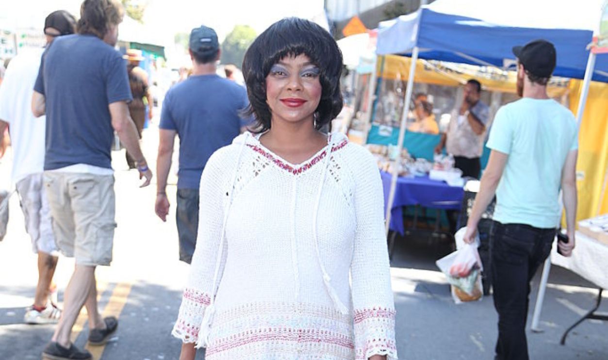  Lark Voorhies is seen on August 31, 2014 in Los Angeles, California.  