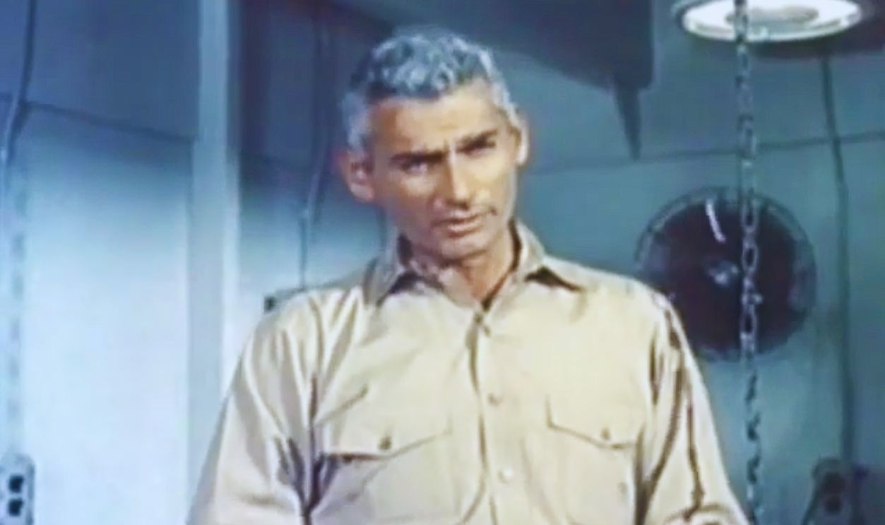 Screenshot from Away All Boats (1956) 