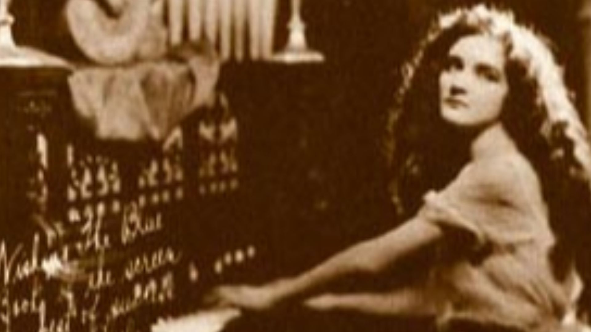 Publicity photo of Mary Philbin from The Blue Book of the Screen by Ruth Wing, editor