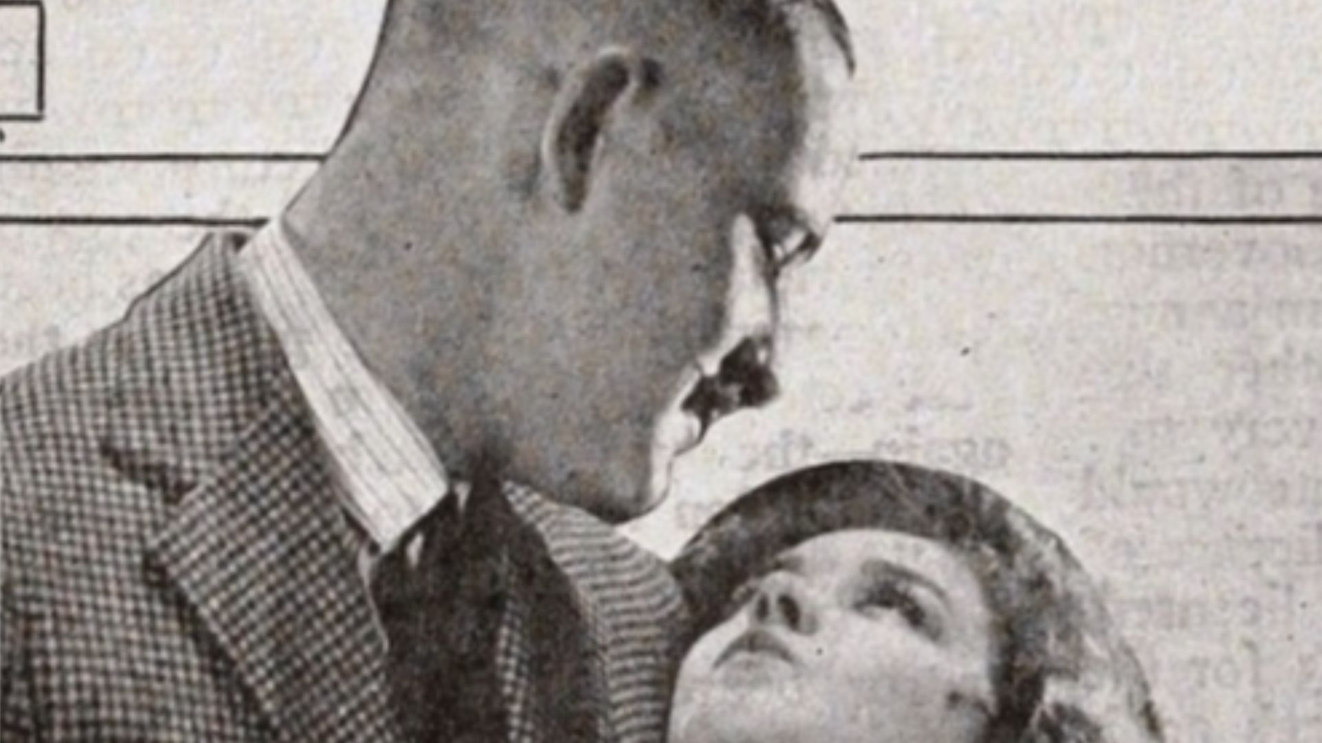 Still from the American film Merry-Go-Round (1923), on page 592 of the February 17, 1923 Exhibitor's Trade Review.