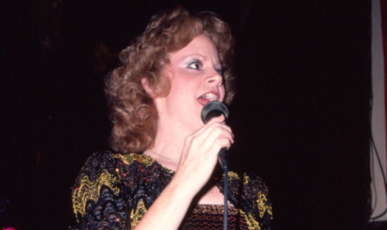 American country singer Reba McIntire performs at The Lone Star Café, New York, NY, July 22, 1982. 