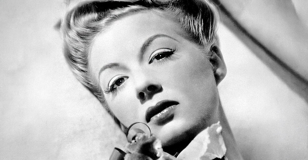 Black and white image of Betty Hutton