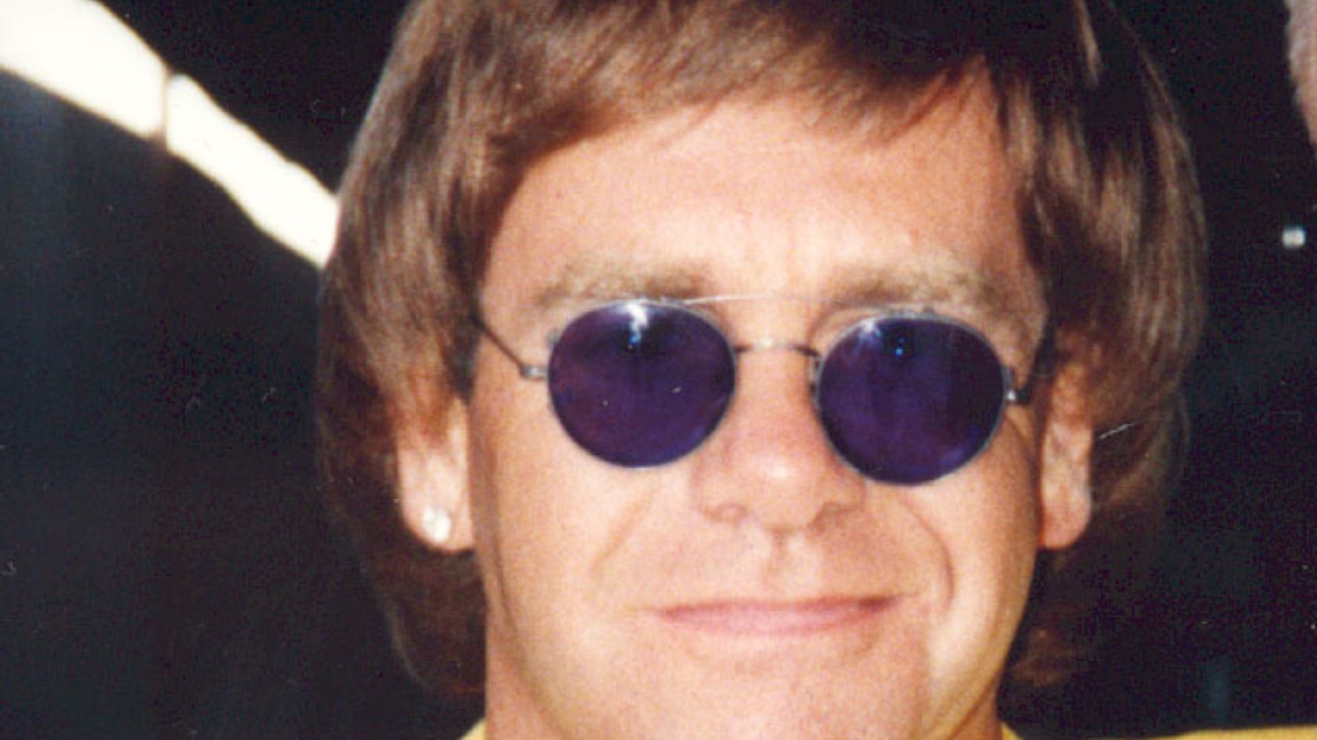 Elton John with Anders Nelsson in 1980