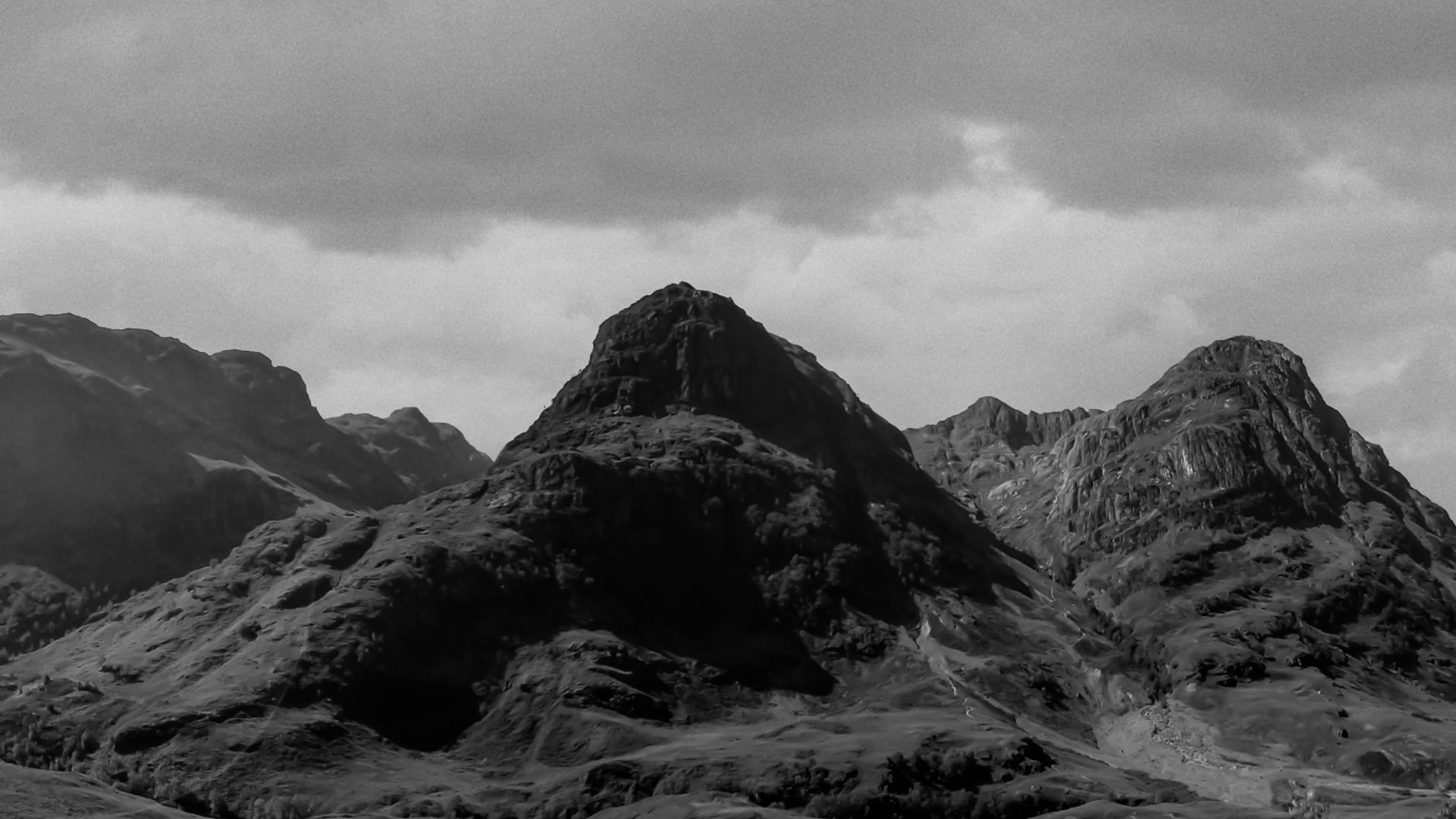 Coire nan Lochan, on the south side of Glen Coe, Scottish Highlands