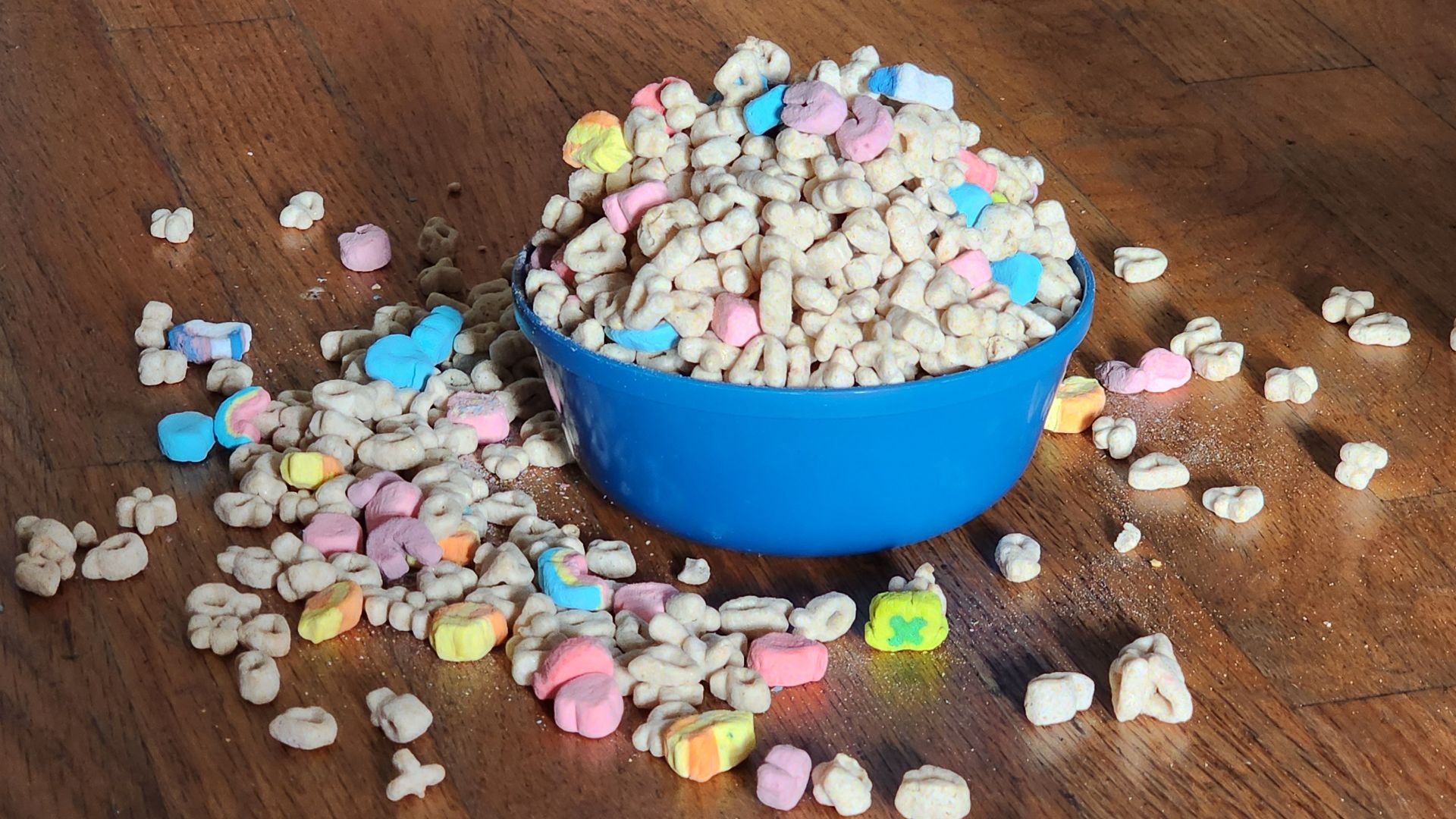 Lucky Charms, a mass marketed children's cereal