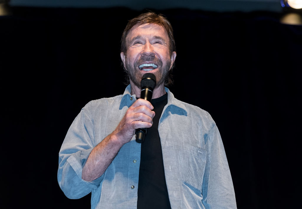 Martial artist/actor Chuck Norris make his Wizard World Comic Con debut during Wizard World Comic Con Philadelphia 2017 - Day 3 at Pennsylvania Convention Center on June 3, 2017 in Philadelphia, Pennsylvania. (