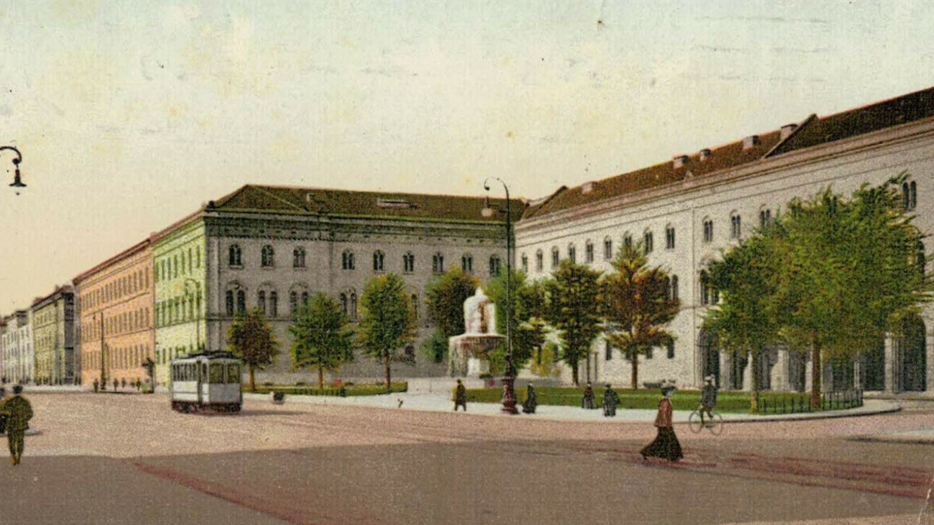 AK - München - Ludwig-Maximilians-Universität - 1921