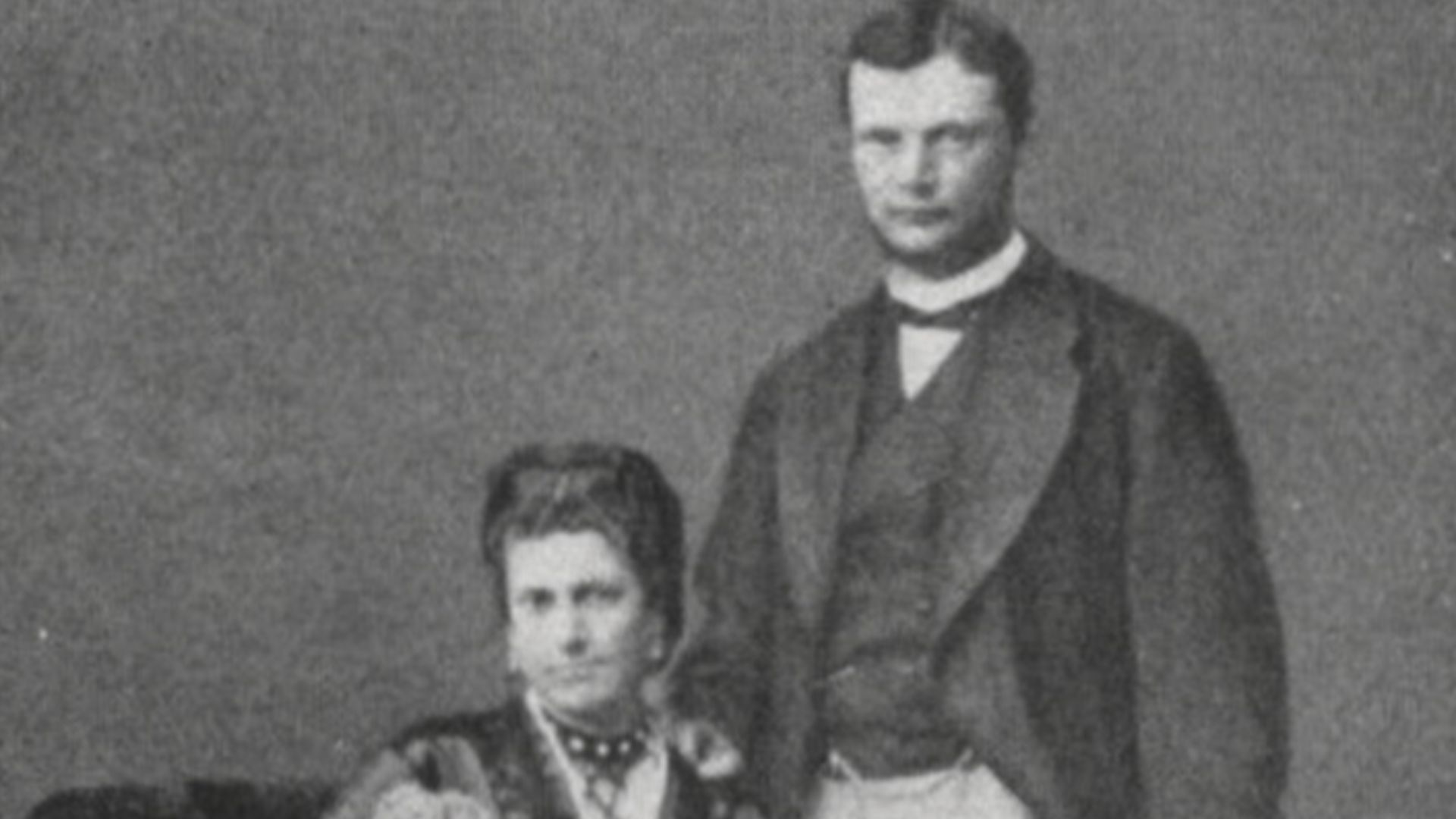 Prince Ludwig of Bavaria (future King of Bavaria) with his consort Maria Theresa (nee  Archduchess of Austria-Este) and their first daughter Adelgunde