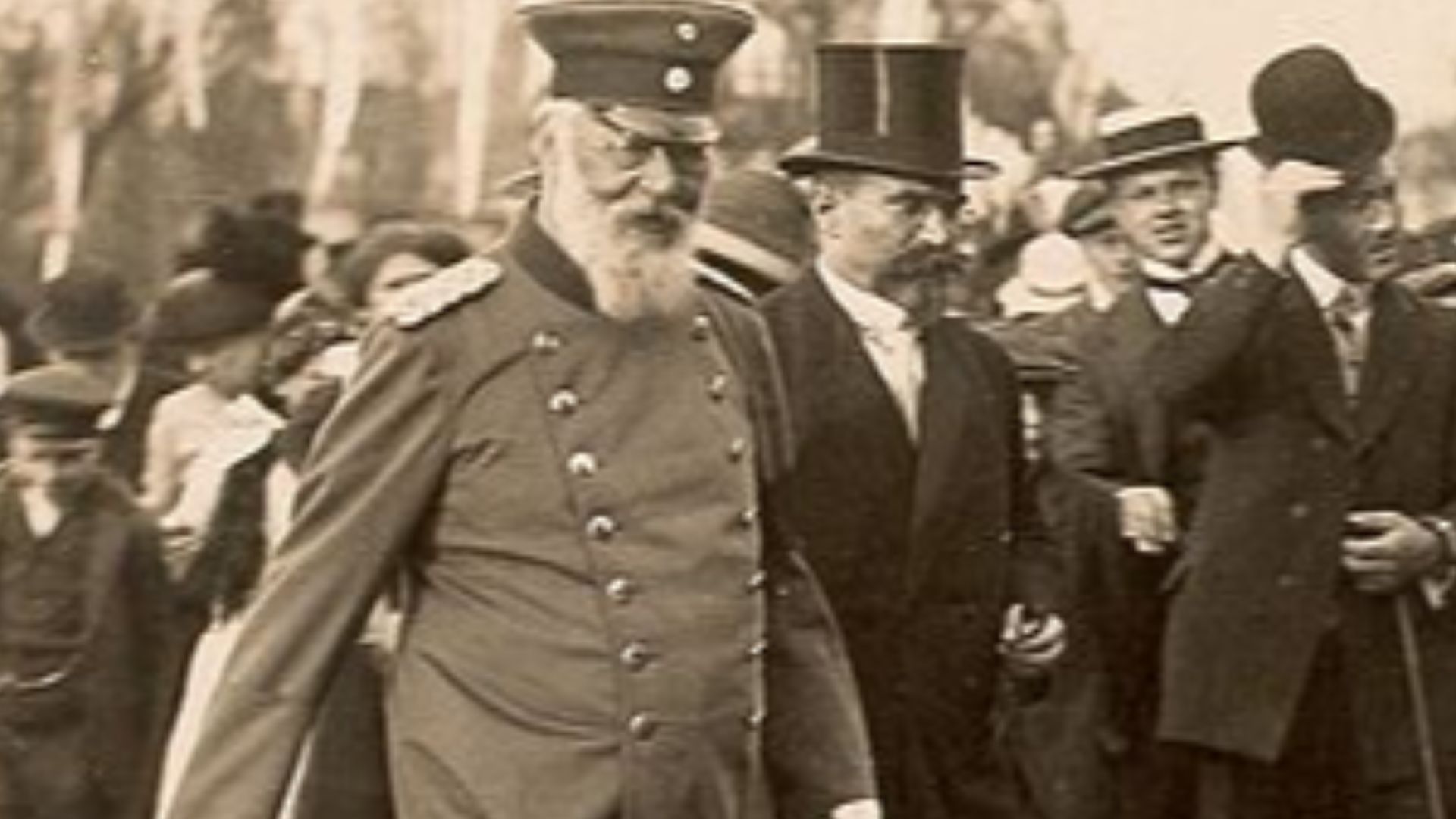 Prinz Ludwig von Bayern (späterer König Ludwig III.) mit Georg Ritter von Breunig