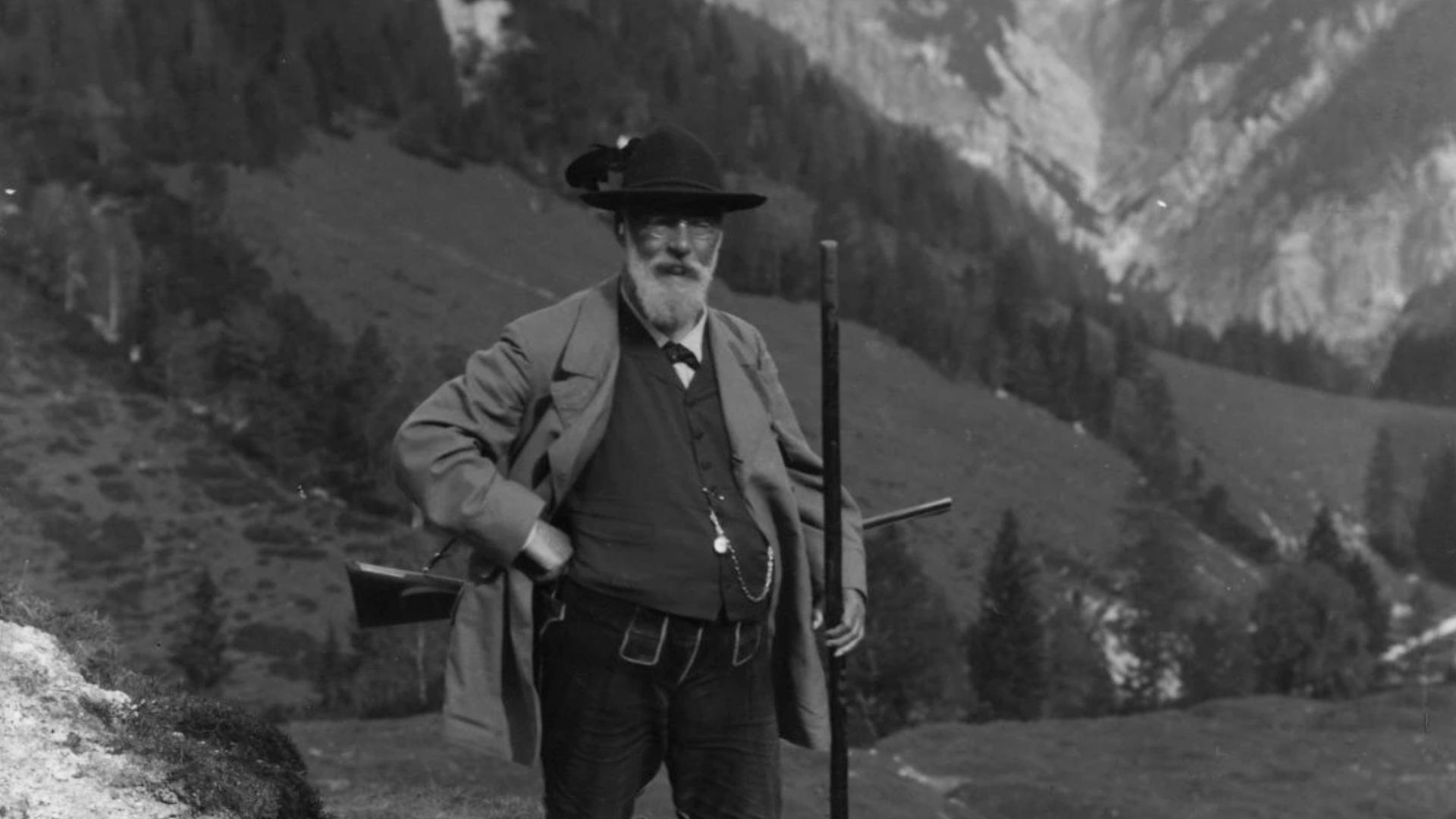 Photo - König Ludwig III als Jäger - Berchtesgaden - 1913