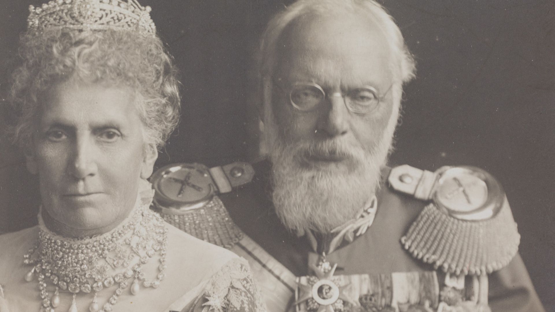 King Ludwig III of Bavaria and his spouse Maria Therese.