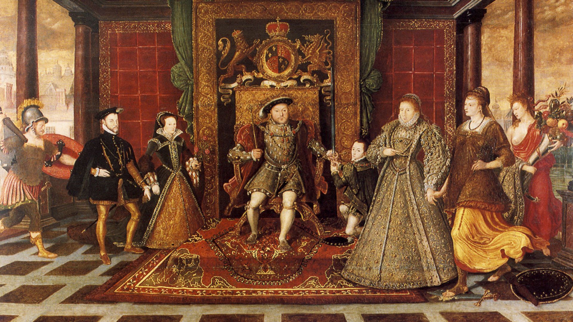 The inscription shows that the work was a gift for Francis Walsingham, to whose family its provenance can be traced. Along the bottom, it reads: