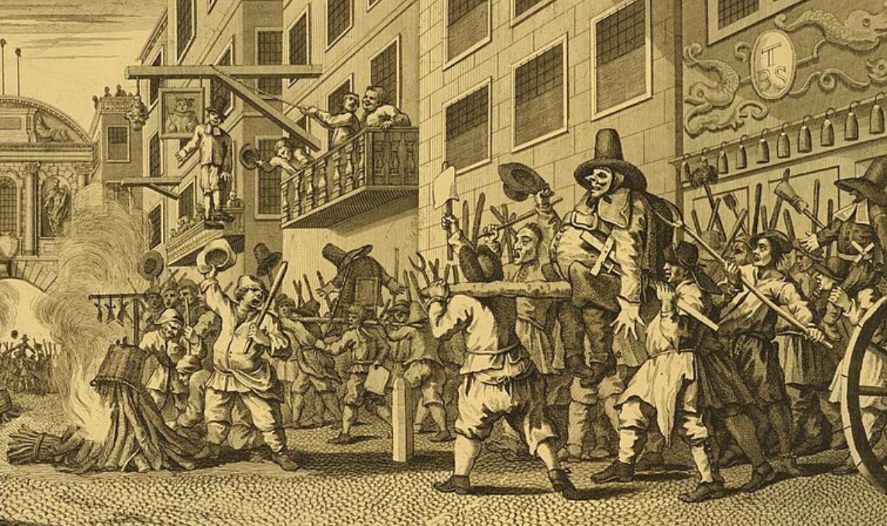 Burning ye Rumps at Temple Barr (BM 1847,0508.18)