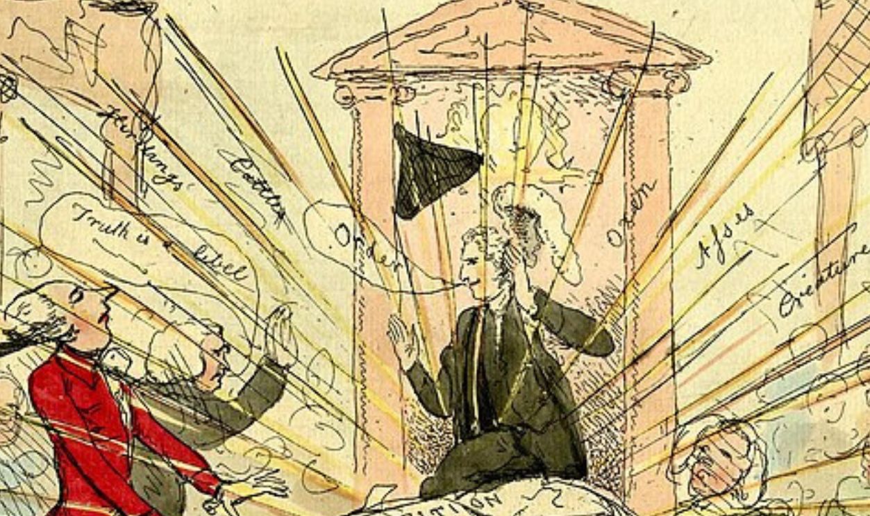 A would-be Cromwell, Tooke Horne mad at - tempting to disperse the short parliament Decr 1790