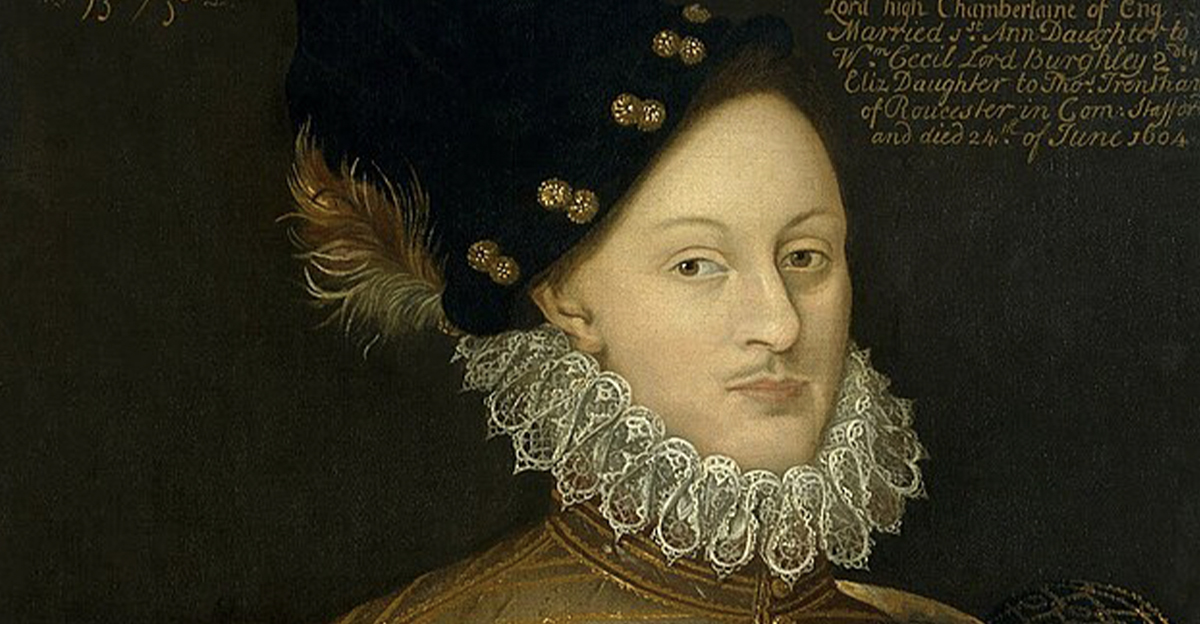 Historical painting of Edward De Vere