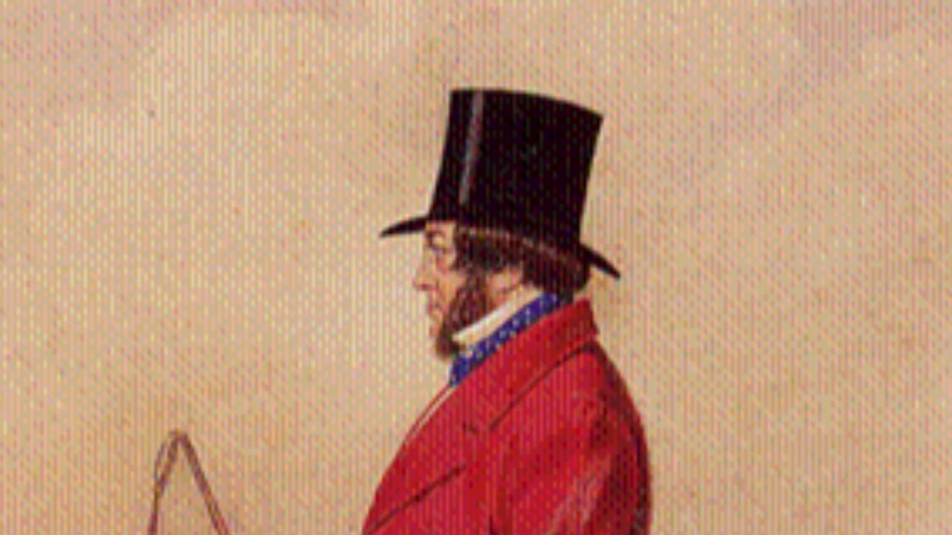 Cartoon of Baron Mayer Amschel de Rothschild, probably by Spy.
The print of which this is a scan is clearly dated 1874. Therefore in the public domain by virtue of age.