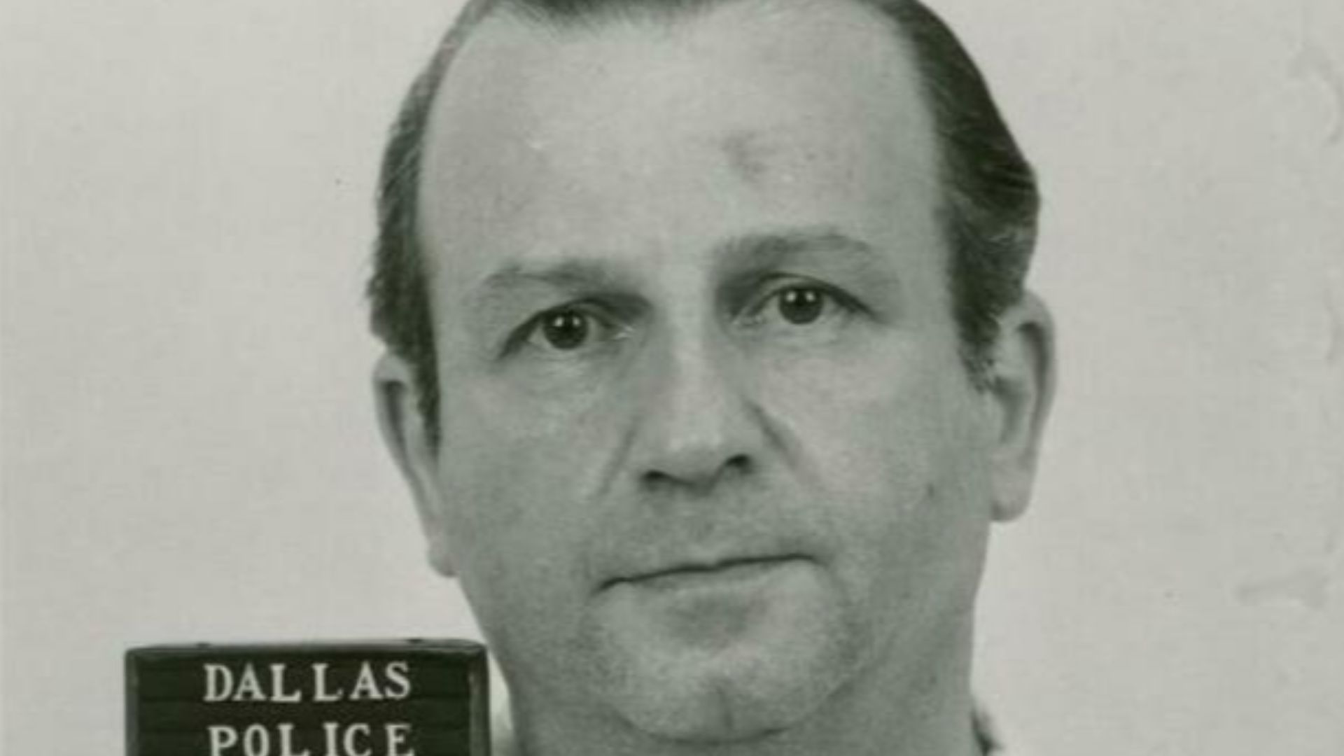 Mugshot of Jack Ruby taken November 24, 1963, after his arrest for killing Lee Harvey Oswald.