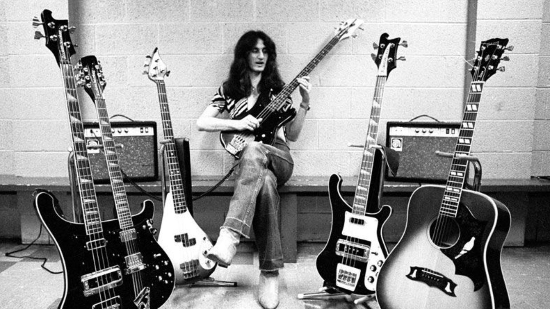 Rickenbacker 4080/12 double neck
Fender Precision Bass, custom modified