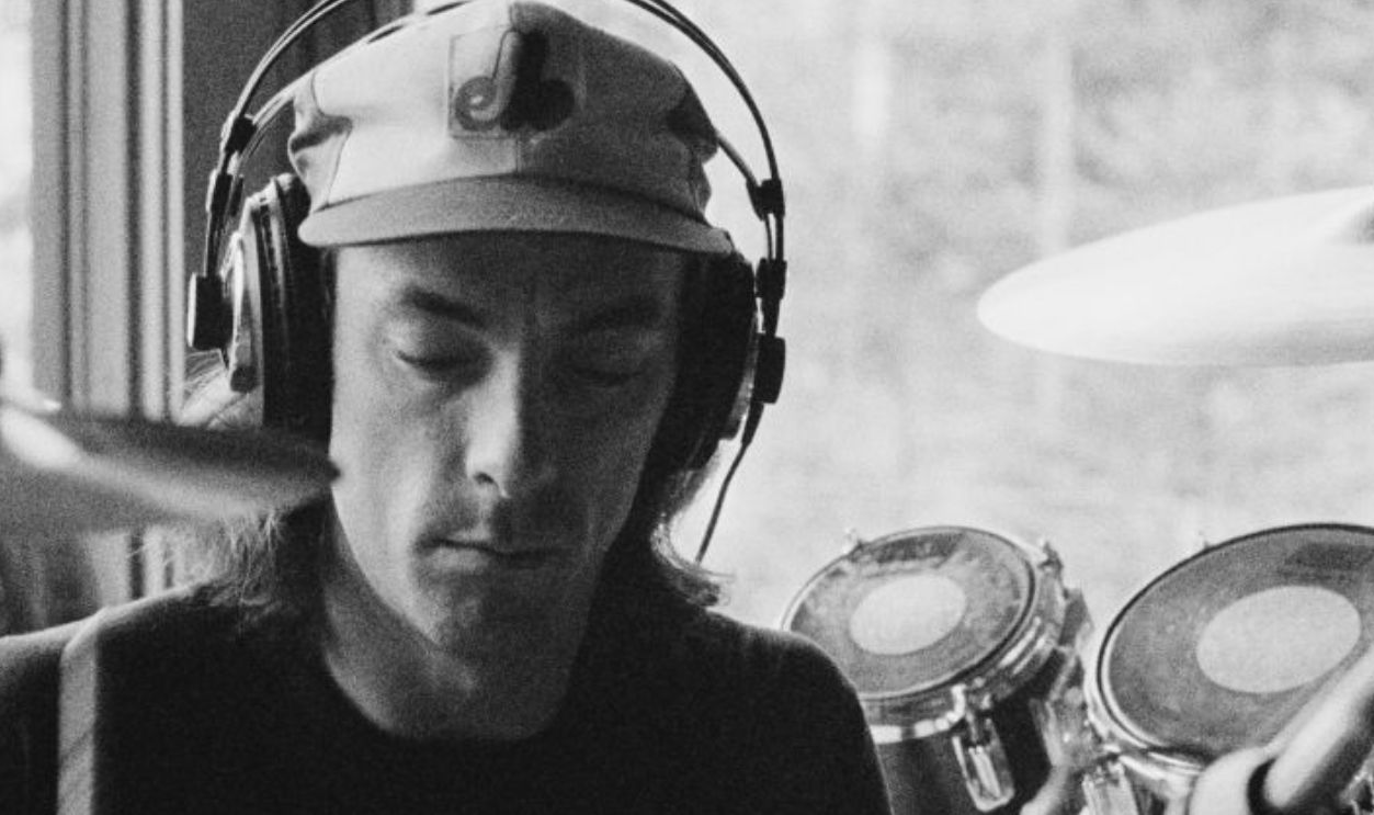 QUEBEC, CANADA - 1st SEPTEMBER: Drummer Neil Peart from Canadian progressive rock band Rush recording their album 'Permanent Waves' at Le Studio, Morin Heights, Quebec, Canada in October 1979. 