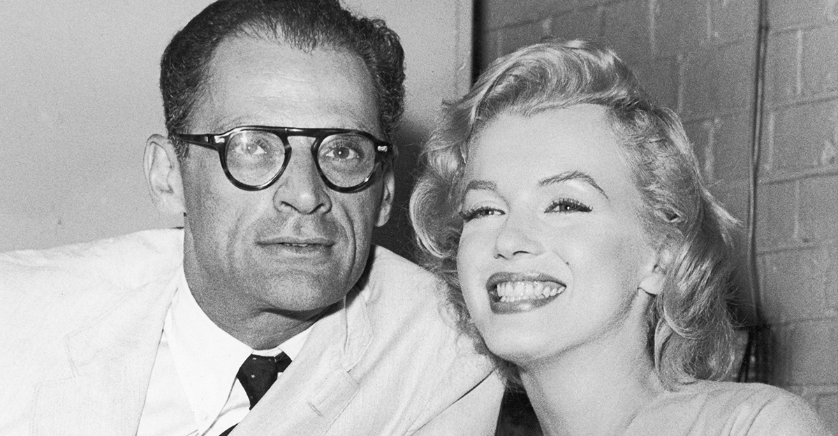 Arthur Miller and Marilyn Monroe