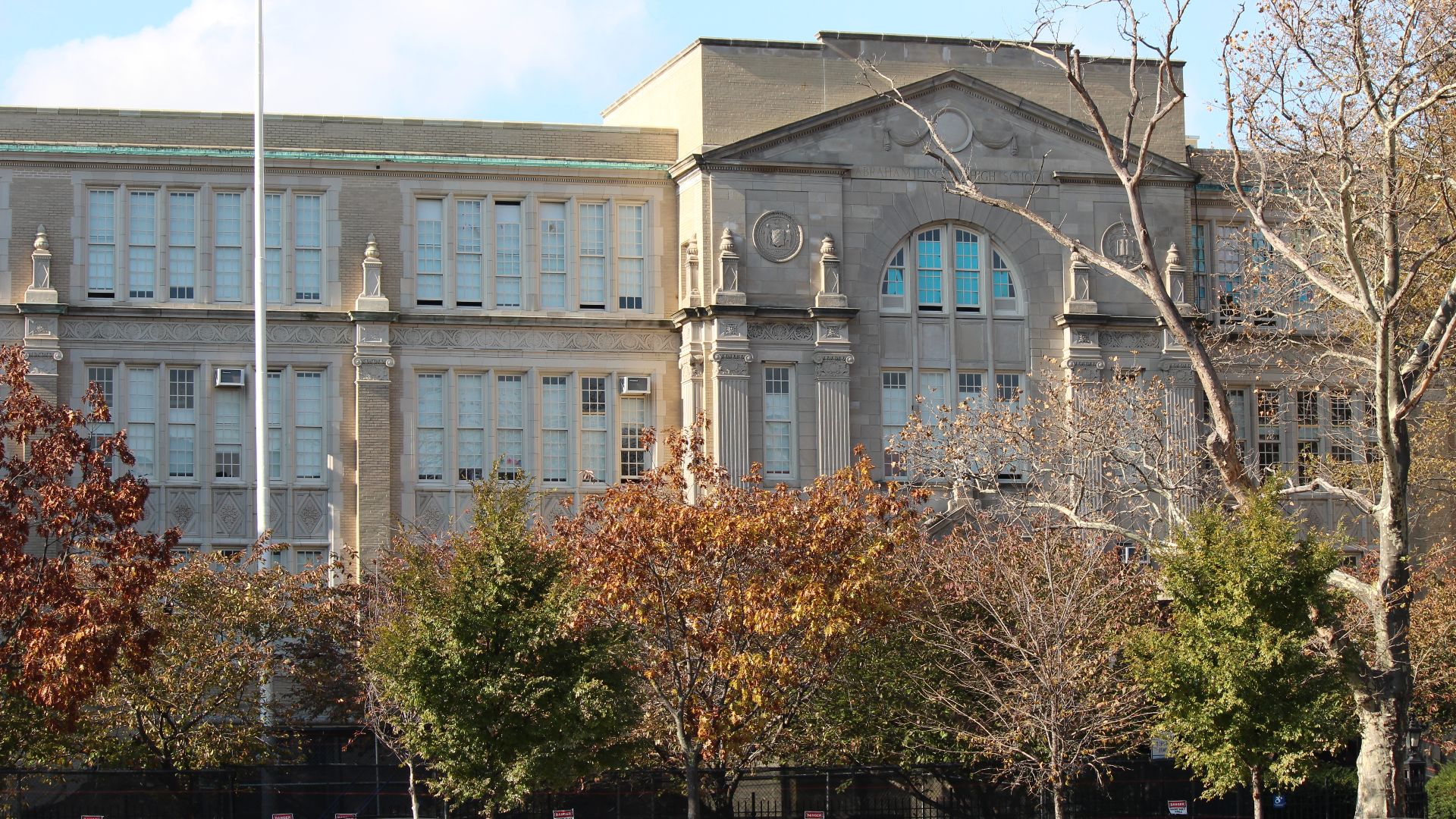 Abraham Lincoln High School in Brooklyn, NY.