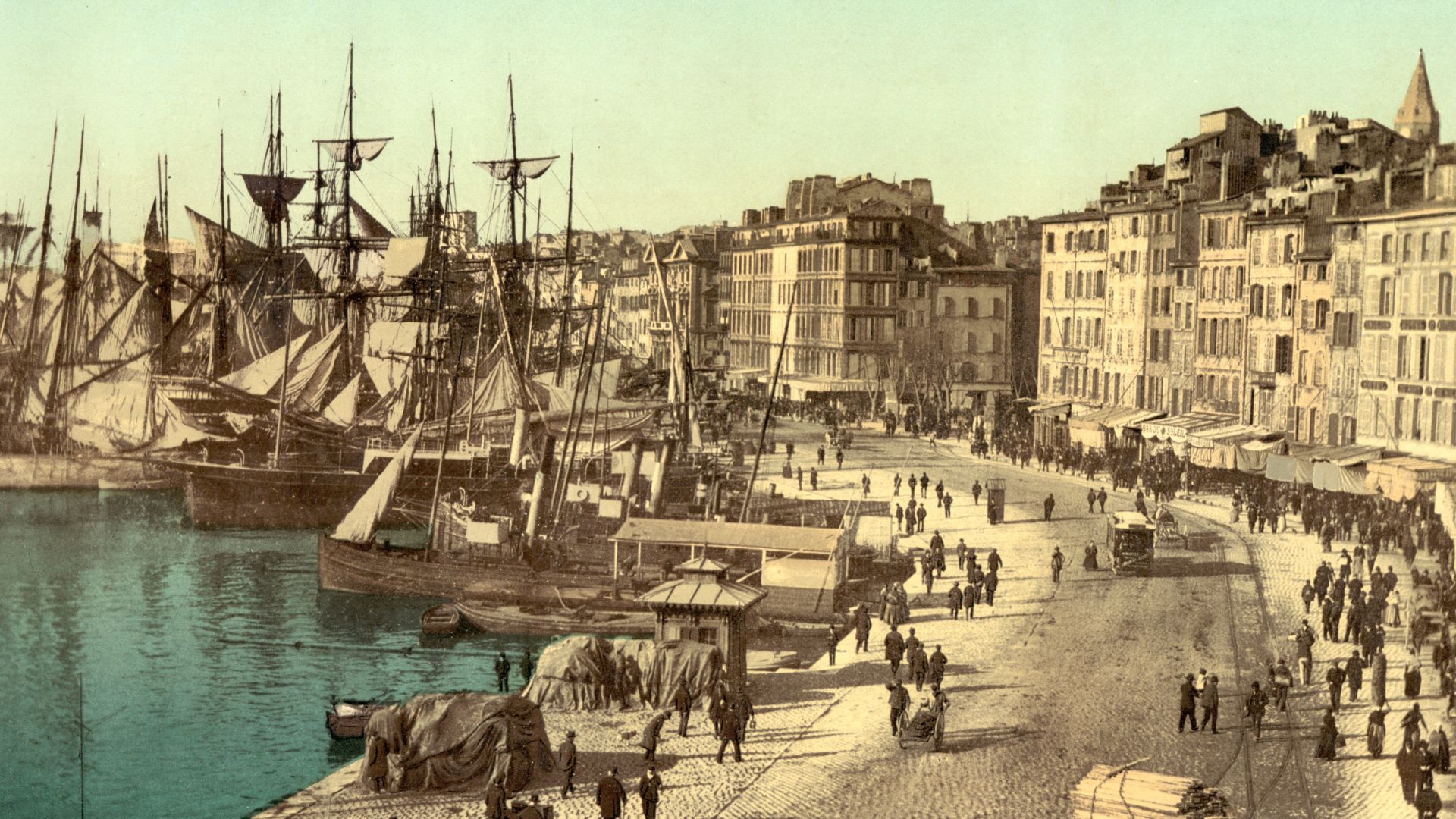 File:Old Harbor (Vieux-Port), Marseille, France-LCCN2002715100.jpg
