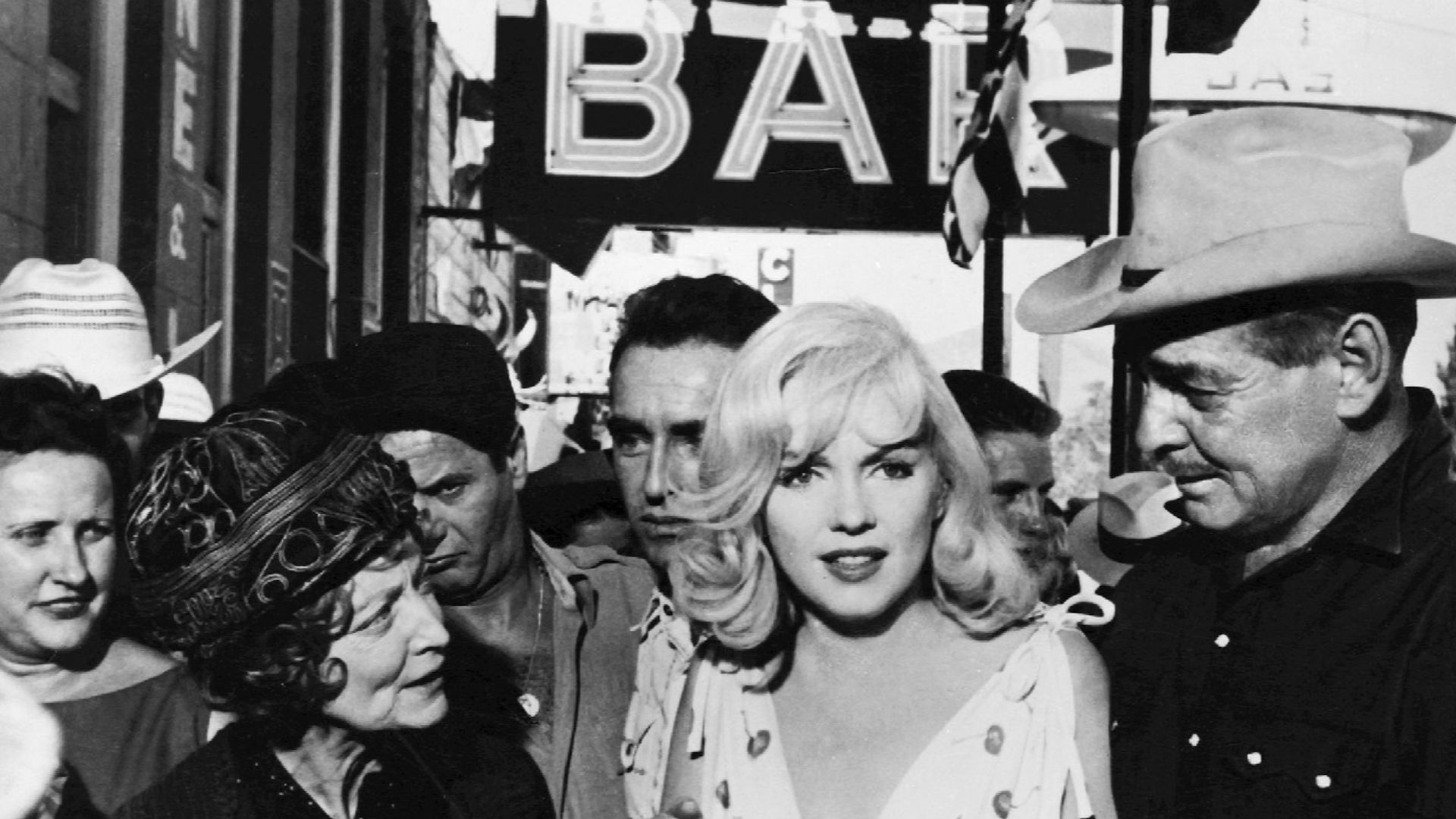 Photo of Marilyn Monroe in the Misfits from the May 1961 issue of TV-Radio Mirror.
Note this is a larger, better quality uncropped copy of the photo seen on Radio-TV Mirror page 23.
A renewal search was done at copyright.gov using the title Radio-TV Mirror.  There were no listings for the publication; there's no evidence of continued copyright on the magazine.