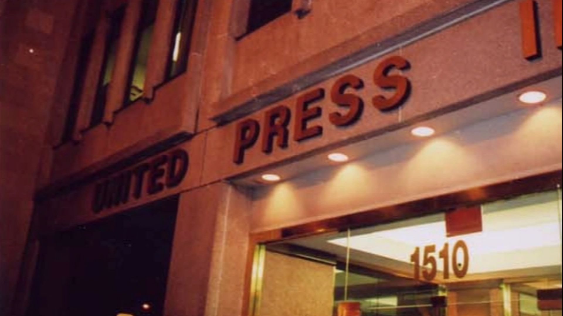 External of United Press International building in Washington D.C.