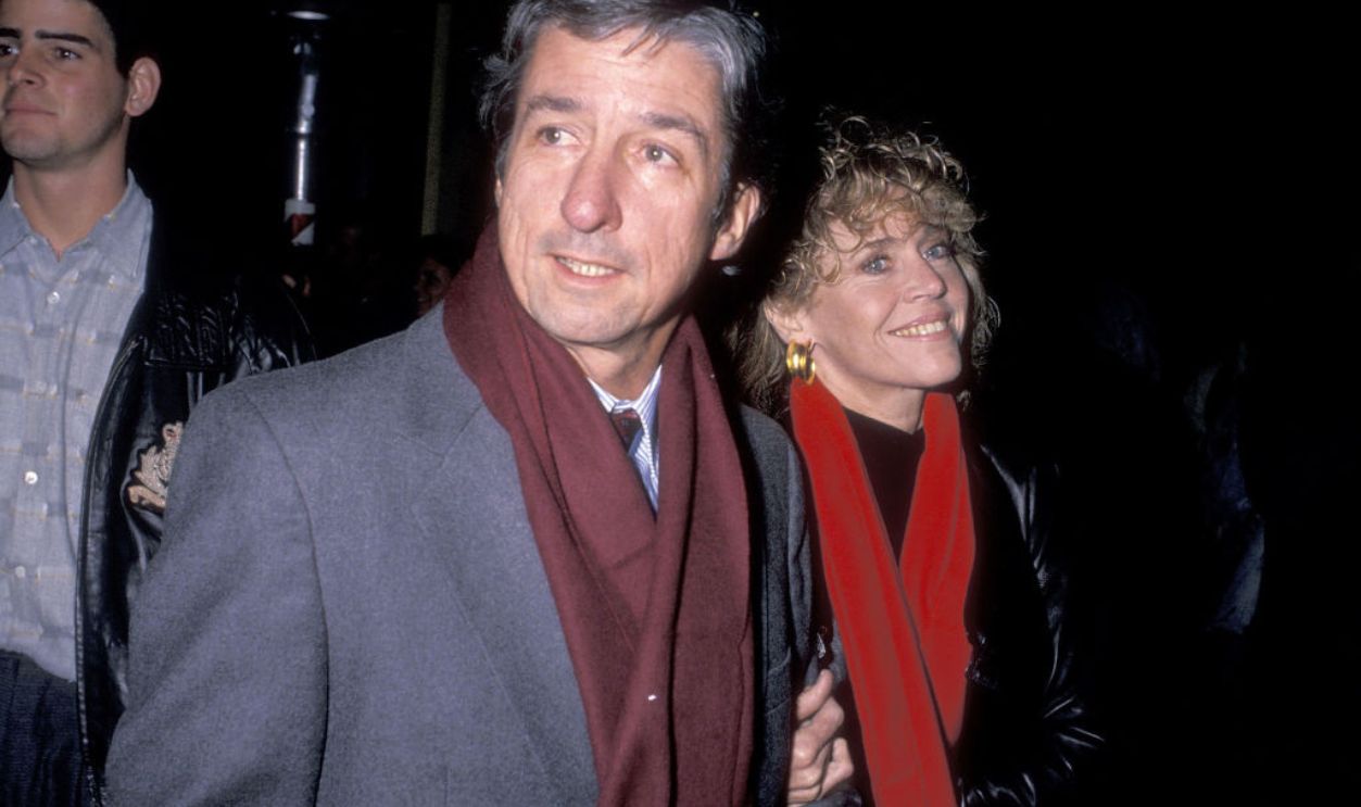 CENTURY CITY, CA - DECEMBER 19: Political activist Tom Hayden and actress Jane Fonda attend the 