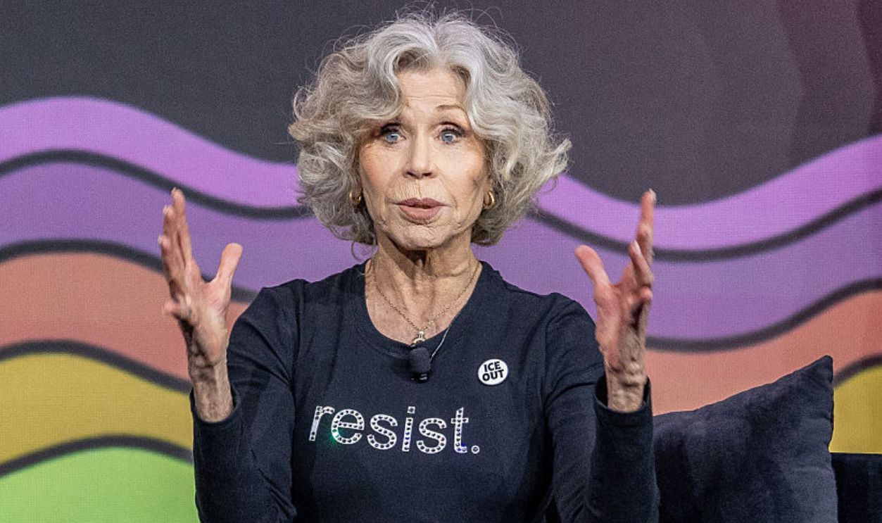 AUSTIN, TEXAS - MARCH 18: Actress/Activist Jane Fonda of The Committee for the First Amendment attends the 