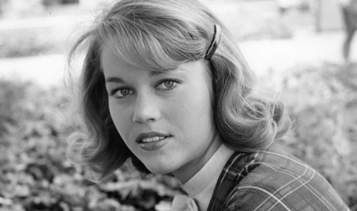 Jane Fonda publicity portrait for the film 'Tall Story', 1960. 