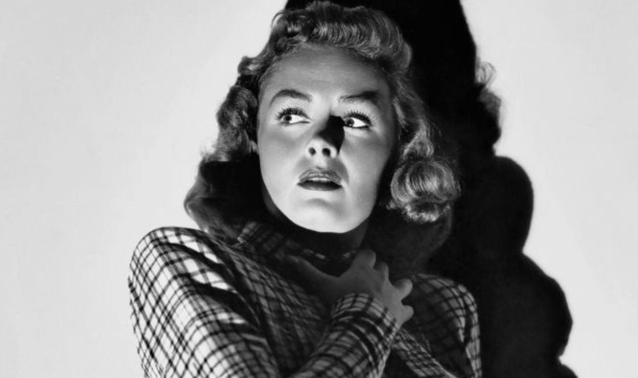 Publicity still of American actress Donna Reed (1921 - 1986), 1949. 