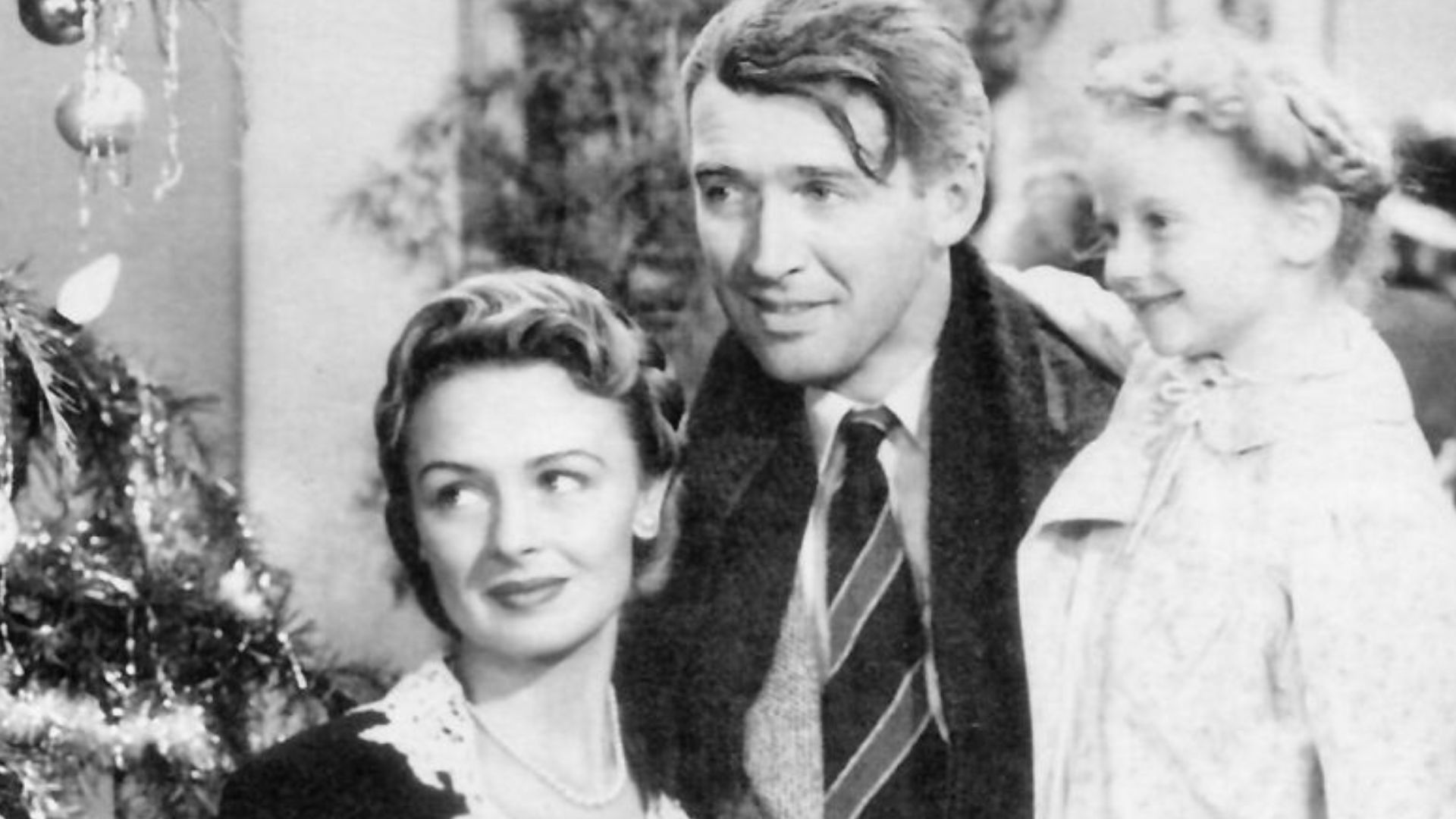 Iconic screen shot from the movie It's a Wonderful Life.