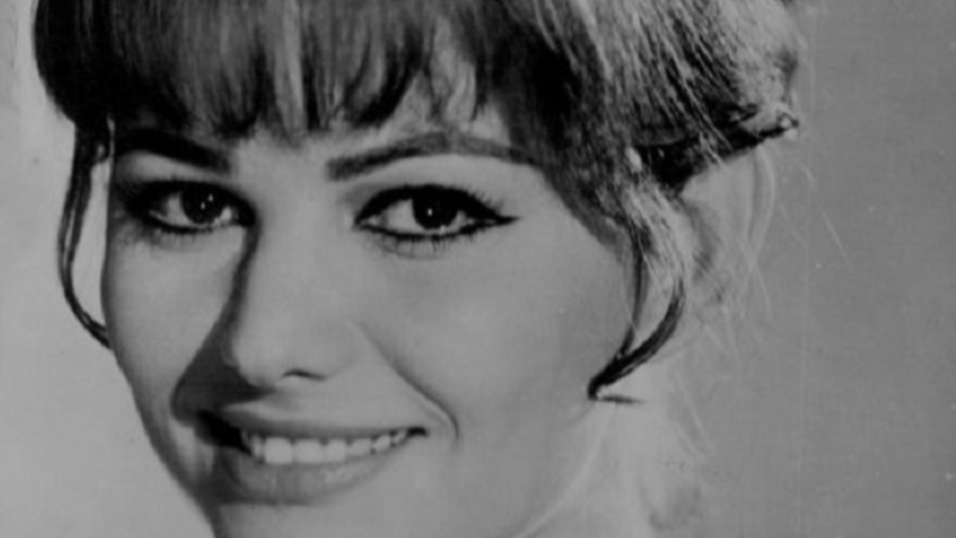 Publicity photo of actress Claudia Cardinale for the film, Circus World, 1964.