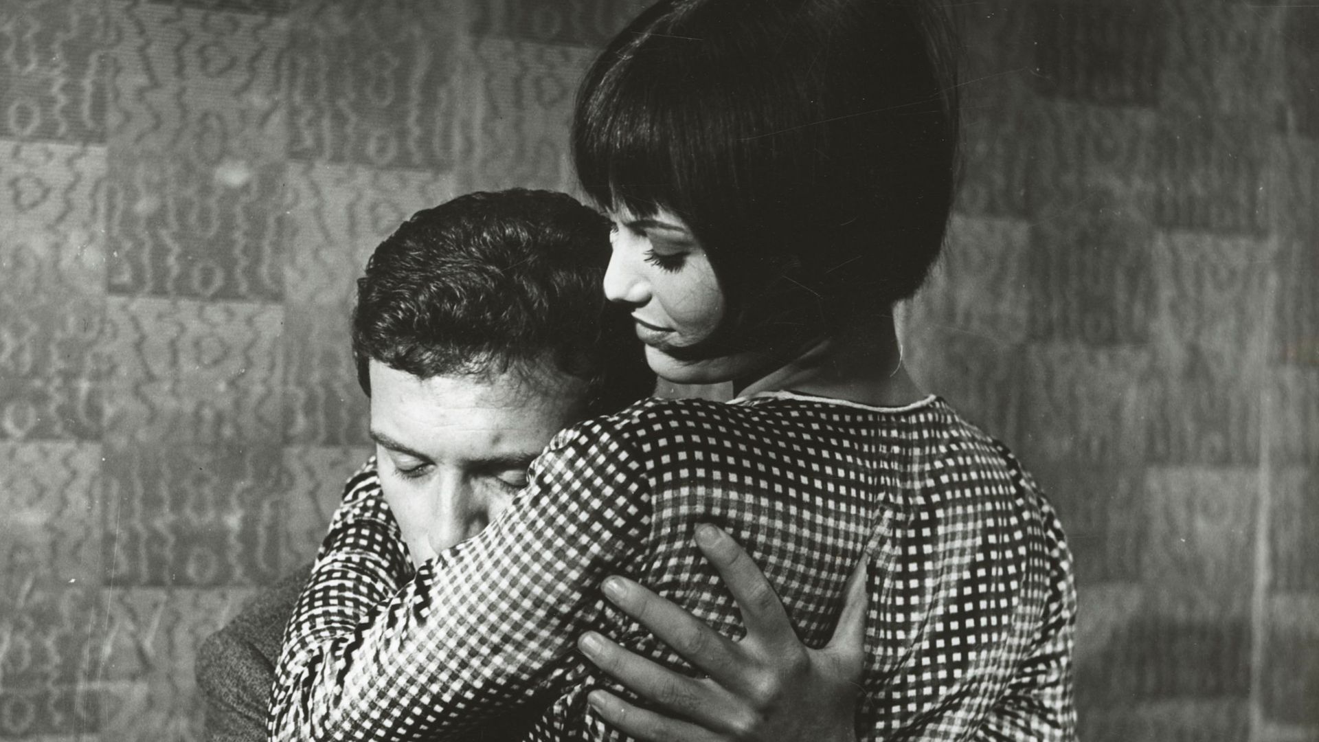 Anthony Franciosa and Claudia Cardinale in a scene from Senilità, a 1957 film directed by Mauro Bolognini.