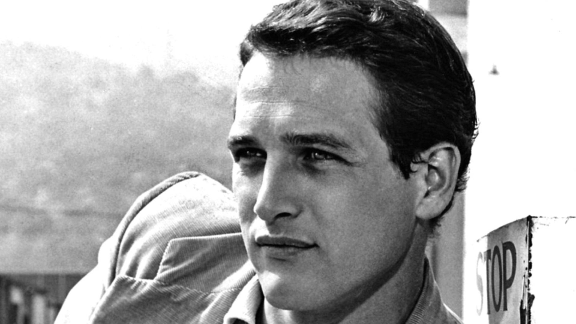 Original studio publicity photo of Paul Newman. See also: film still article.