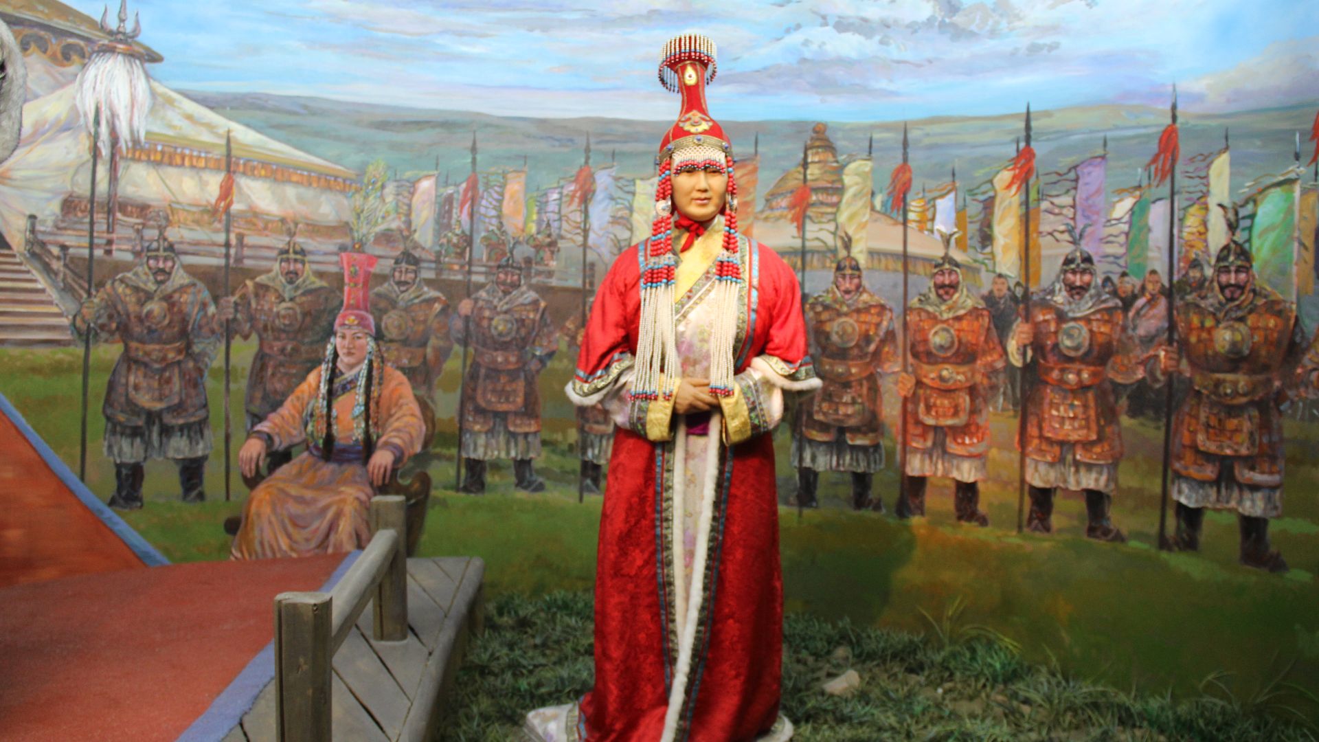 Inner Mongolian History Gallery, Inner Mongolia Museum, Hohhot, China. Complete indexed photo collection at WorldHistoryPics.com.