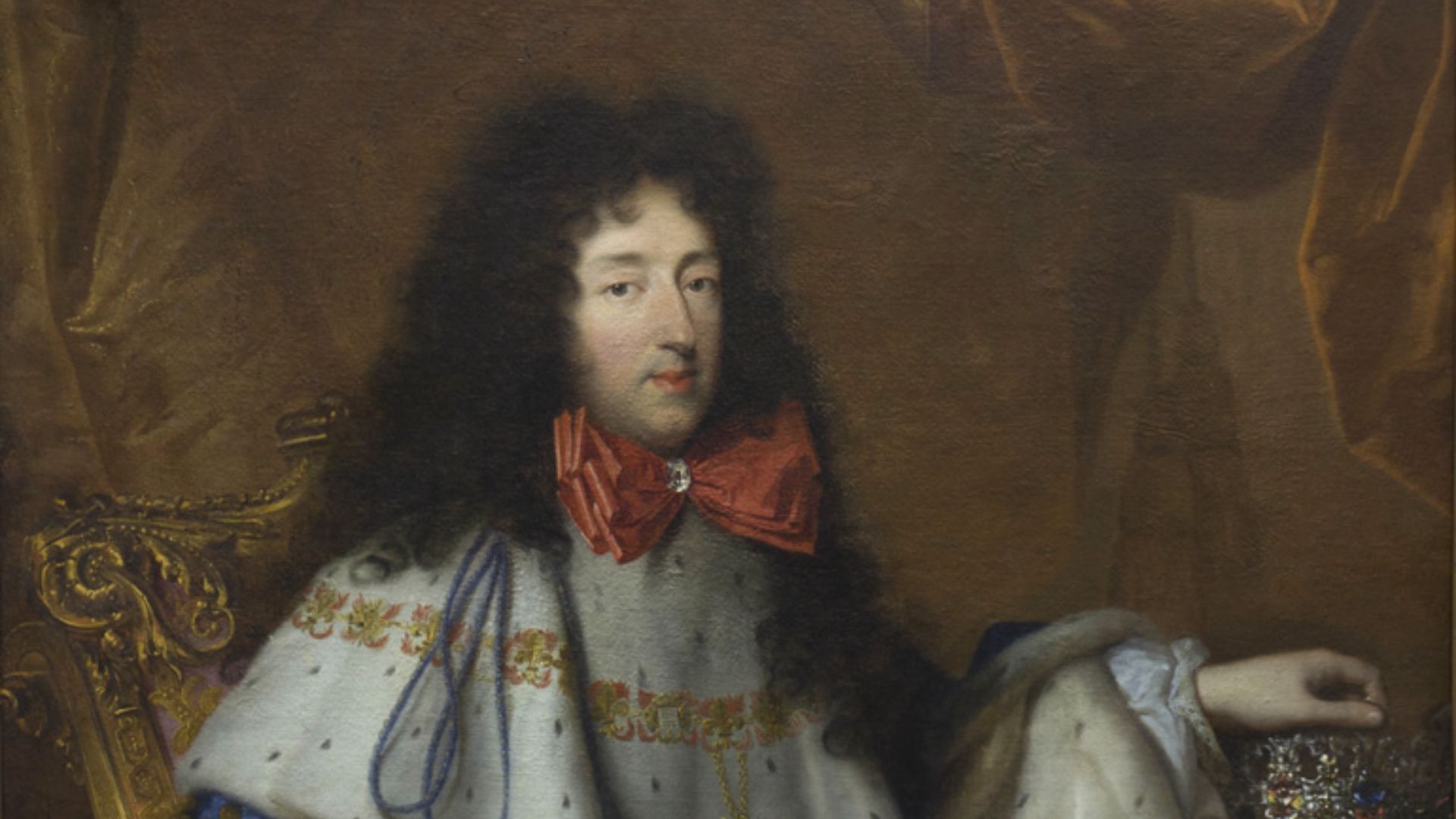 Philippe of France, Duke of Orléans bearing the cross of the Order of the Holy Spirit